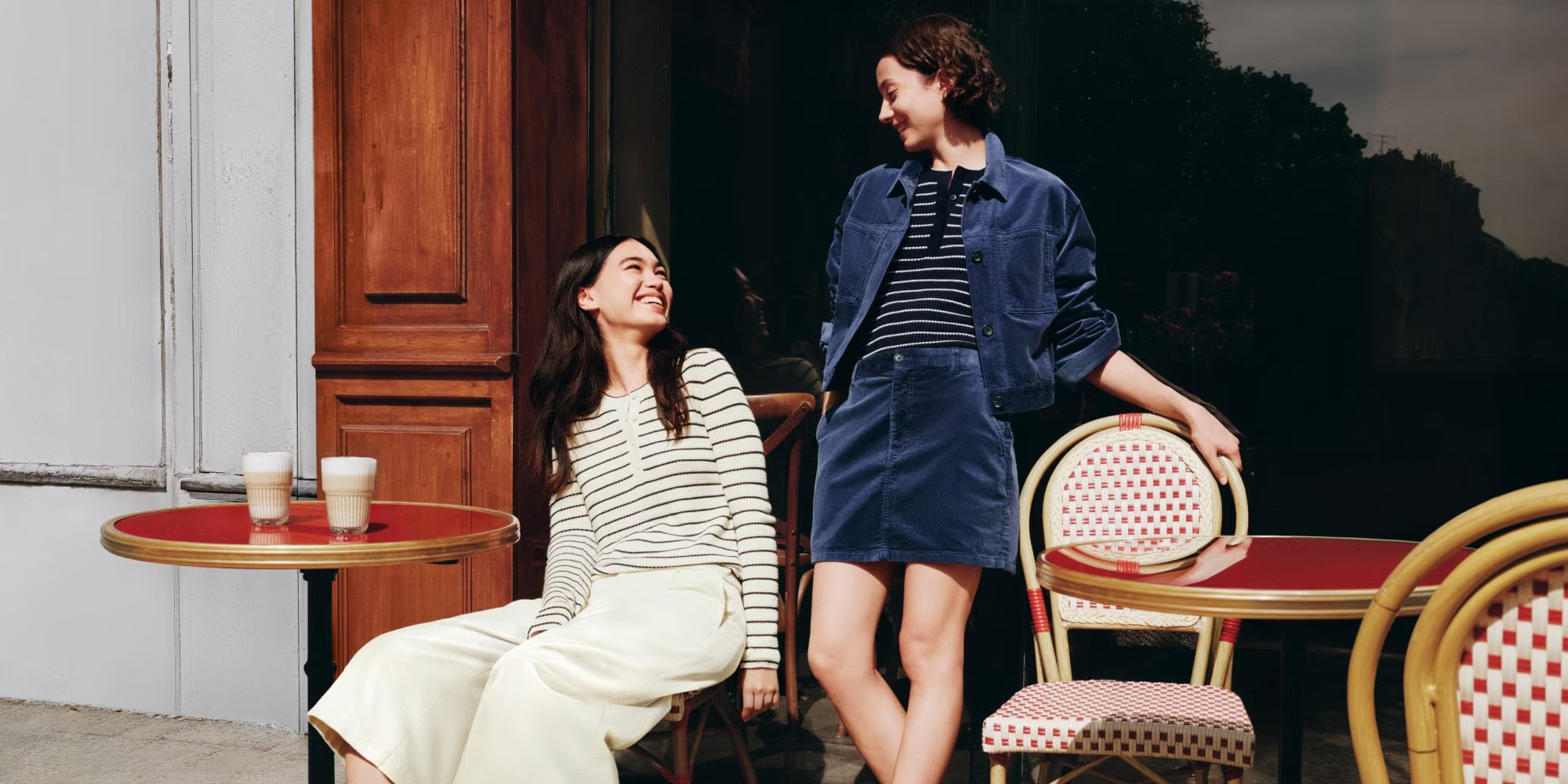 UNIQLO and COMPTOIR DES COTONNIERS