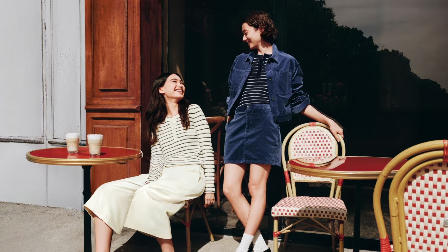 UNIQLO and COMPTOIR DES COTONNIERS