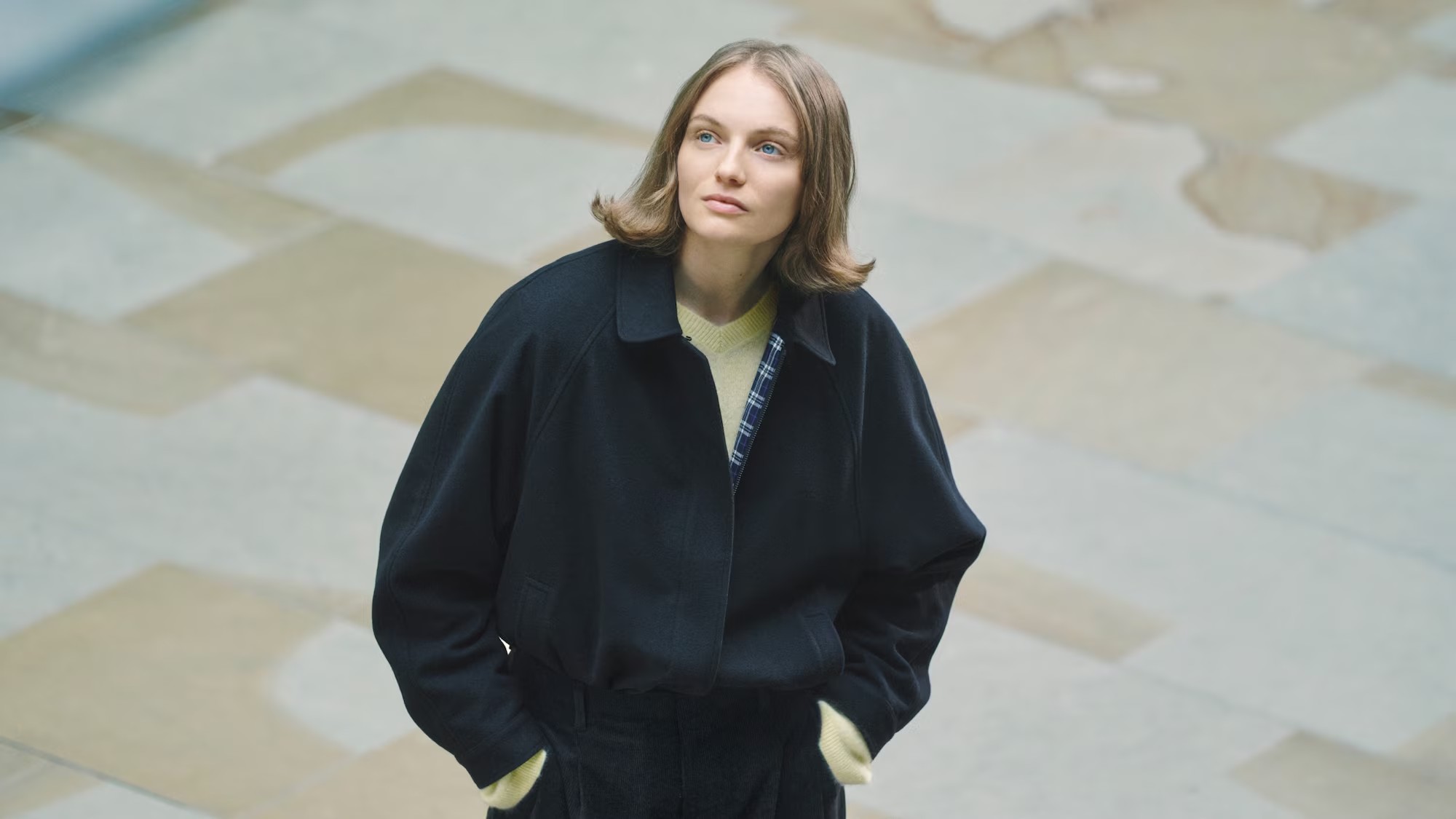 Куртка Harrington из шерстяной смеси