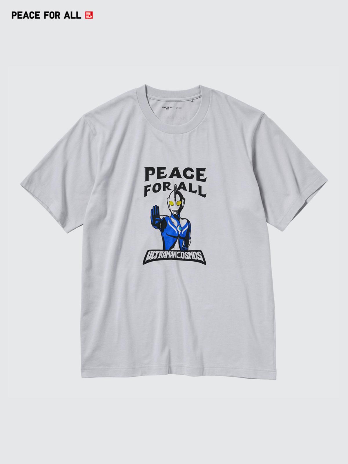 UNIQLO Футболка с принтом Ultraman, короткий рукав