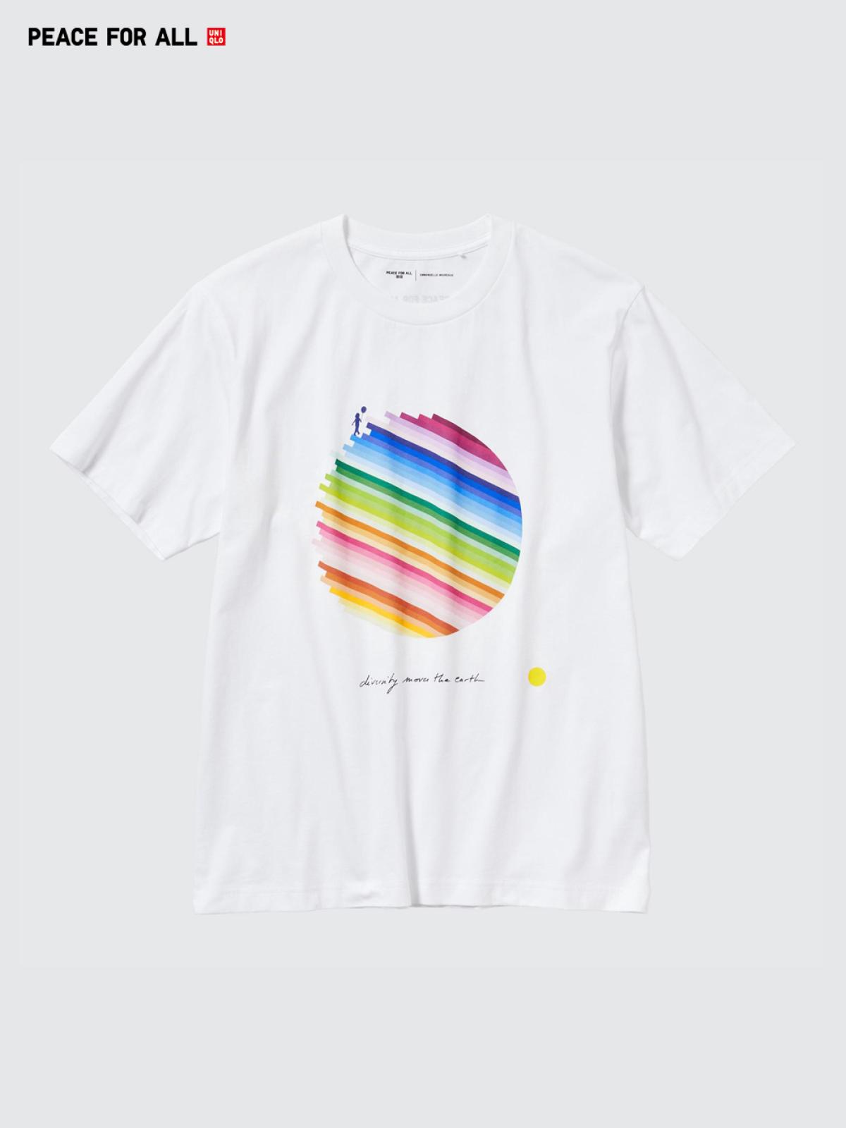 UNIQLO Футболка с принтом E. Moureaux