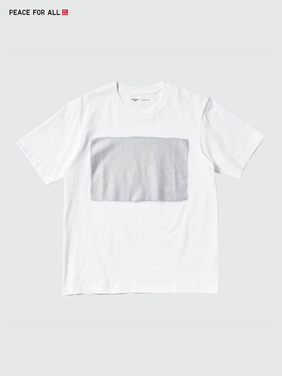 UNIQLO Футболка с принтом Tokujin Yoshioka