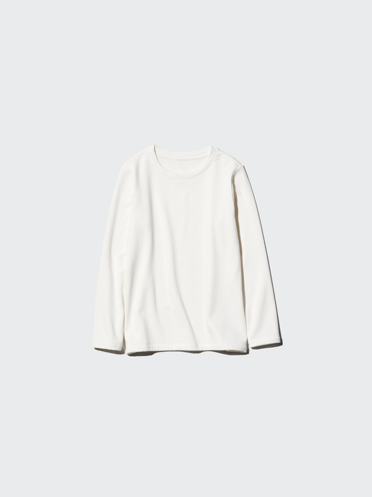 UNIQLO HEATTECH ULTRA WARM футболка с круглым вырезом утеплённая