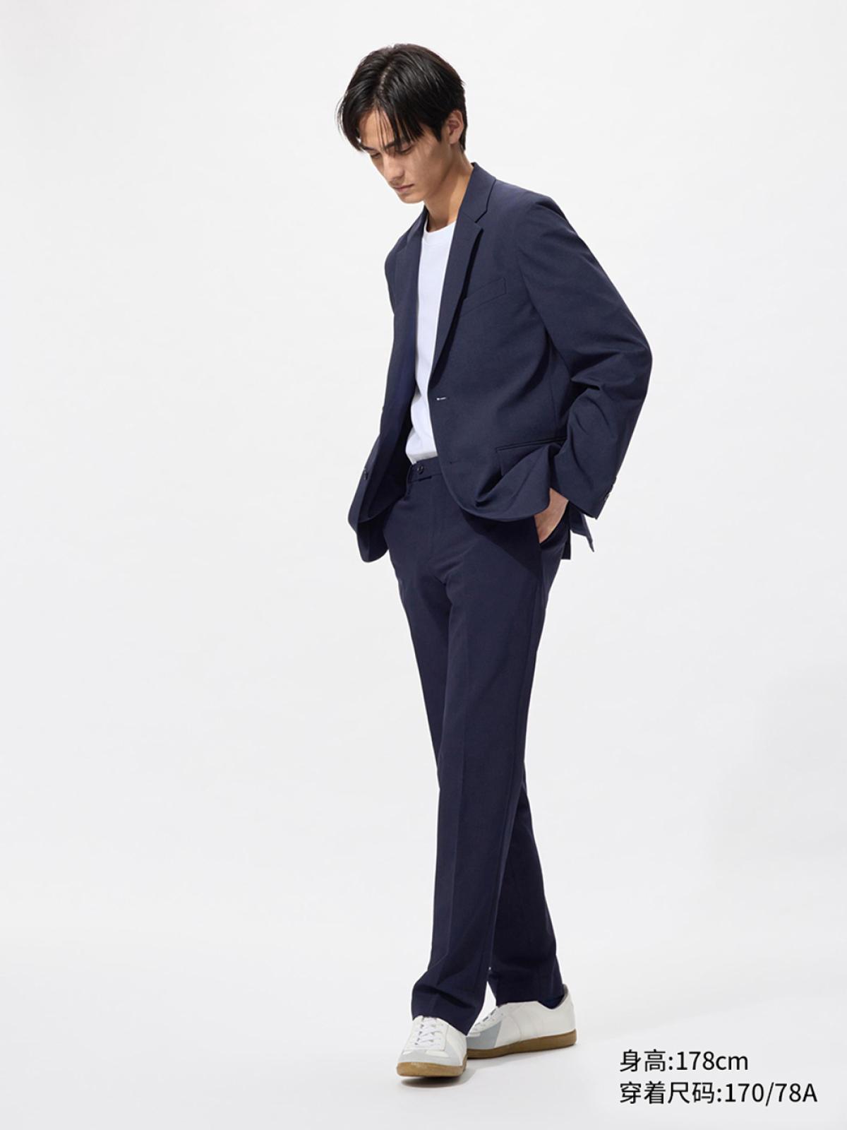 UNIQLO Лёгкие брюки стрейч под шерсть, быстросохнущие