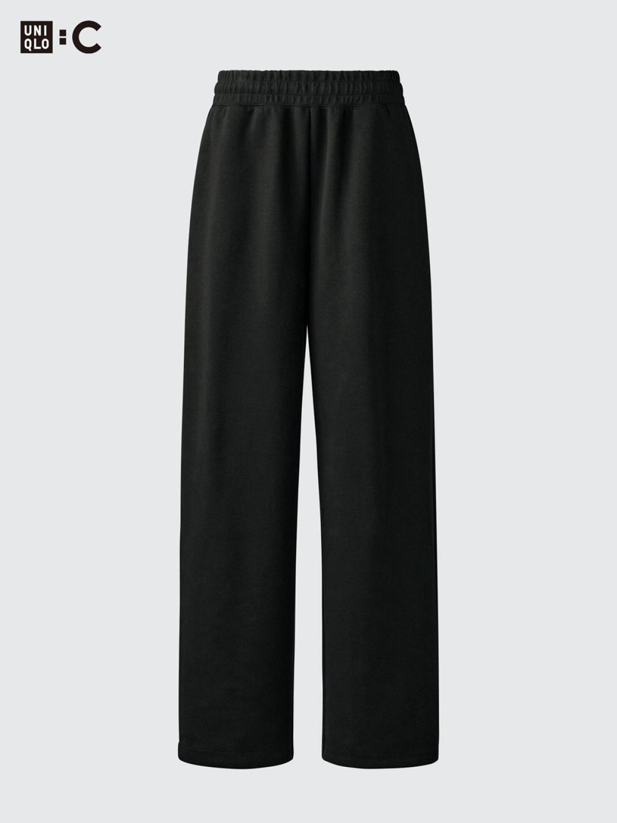 UNIQLO Спортивные брюки свободного кроя с завязками, удлинённые