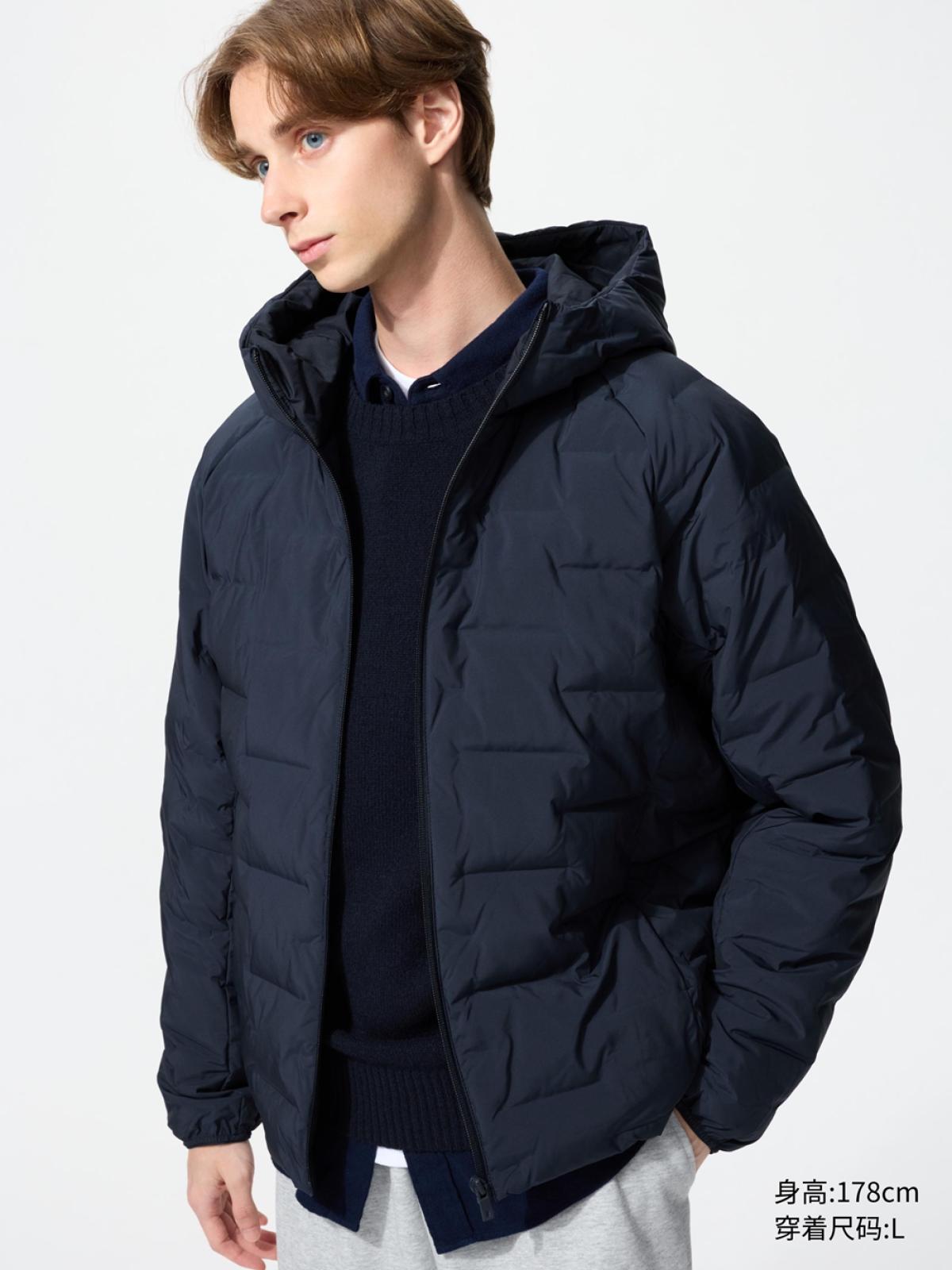 UNIQLO PUFFTECH утеплённая куртка с капюшоном