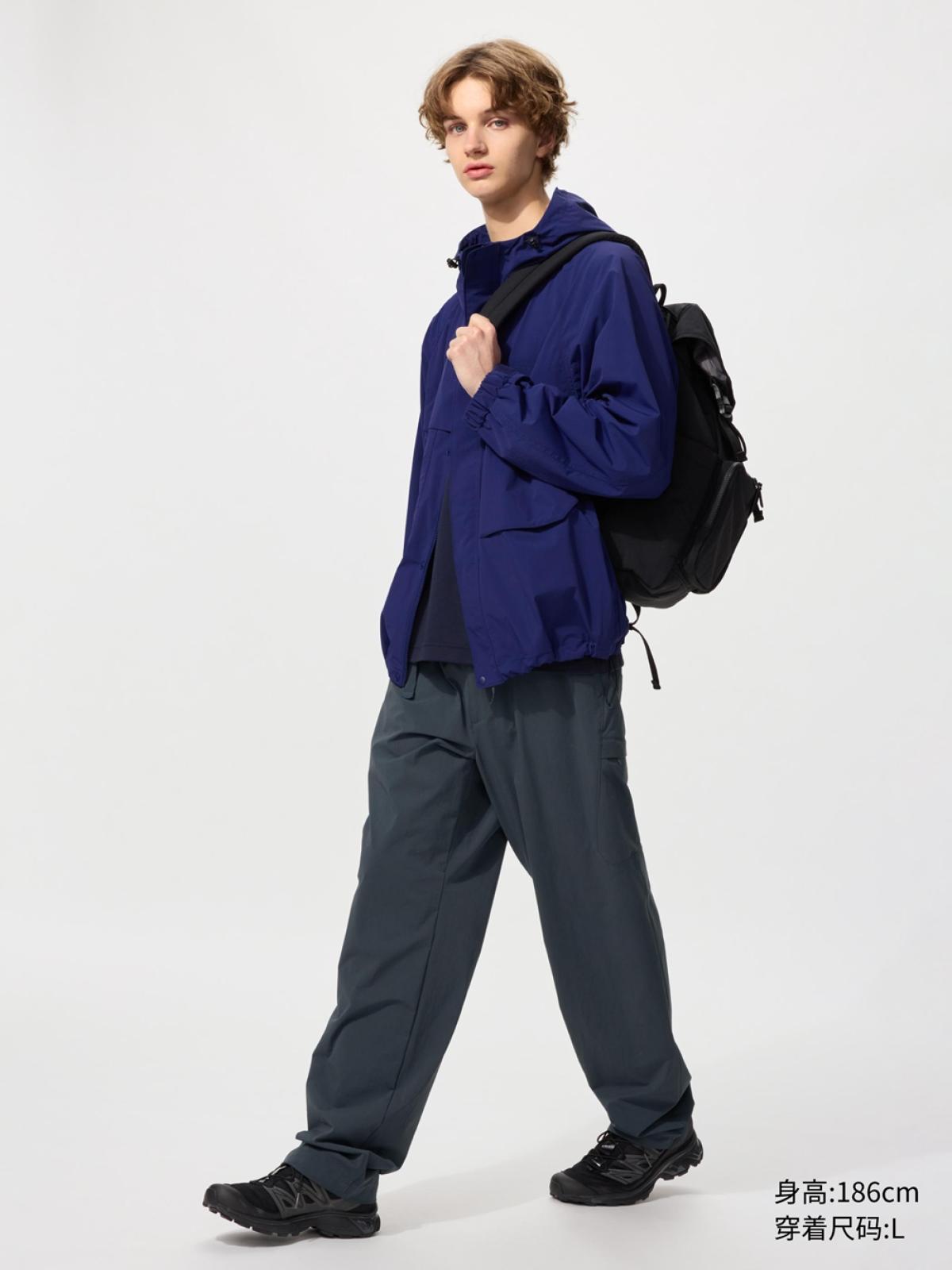 UNIQLO Эластичные брюки карго, удлинённые