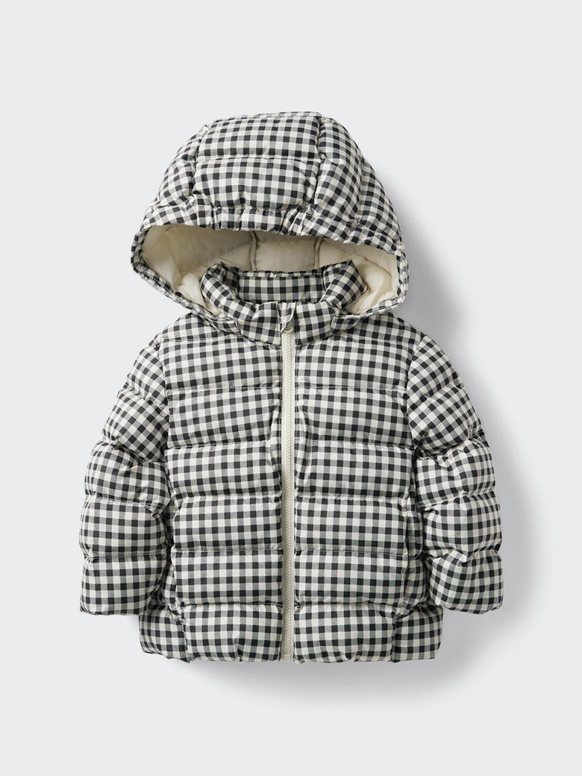 UNIQLO Куртка PUFFTECH с капюшоном на молнии, можно стирать в машине