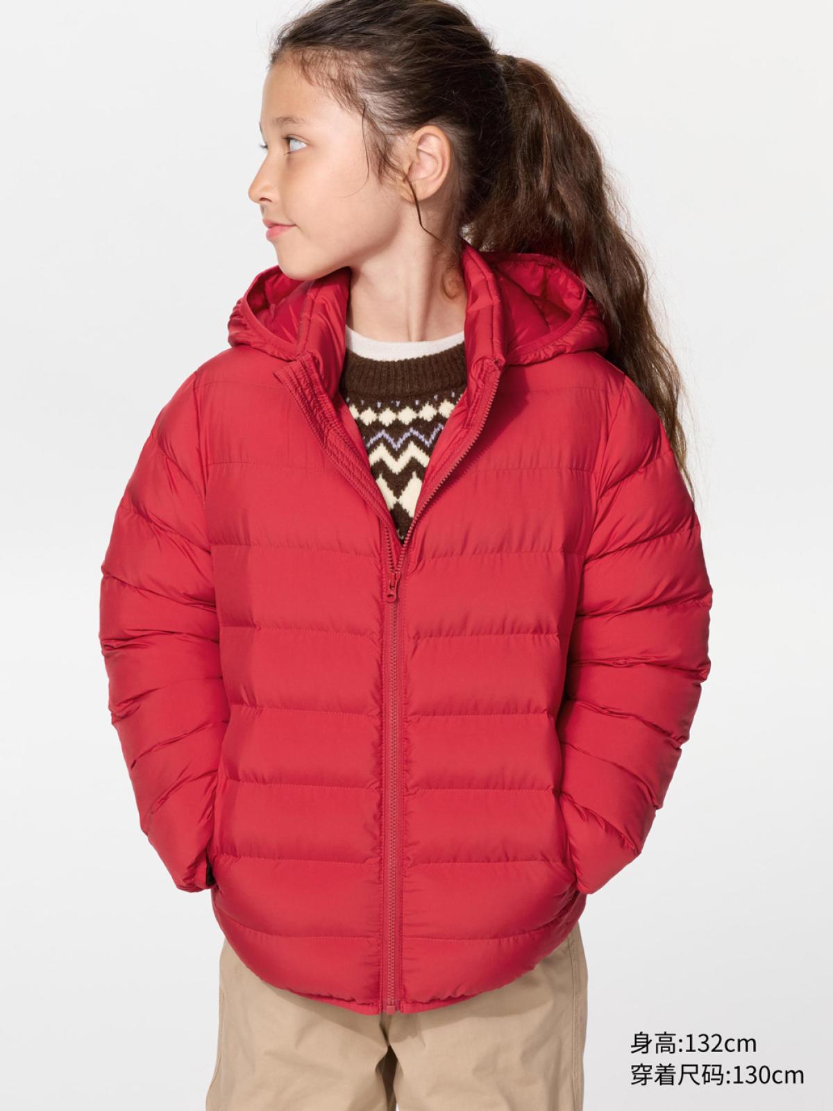UNIQLO Куртка PUFFTECH с капюшоном, можно стирать в машине