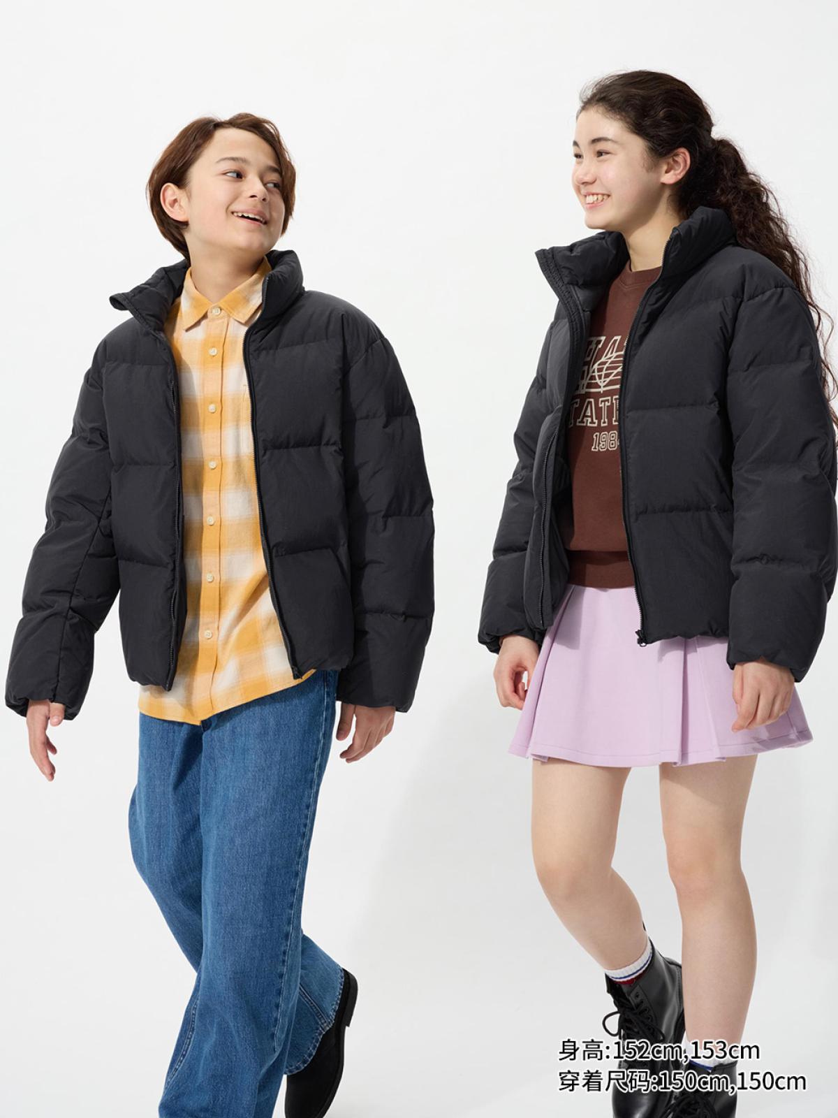 UNIQLO Пуховая куртка объёмного кроя