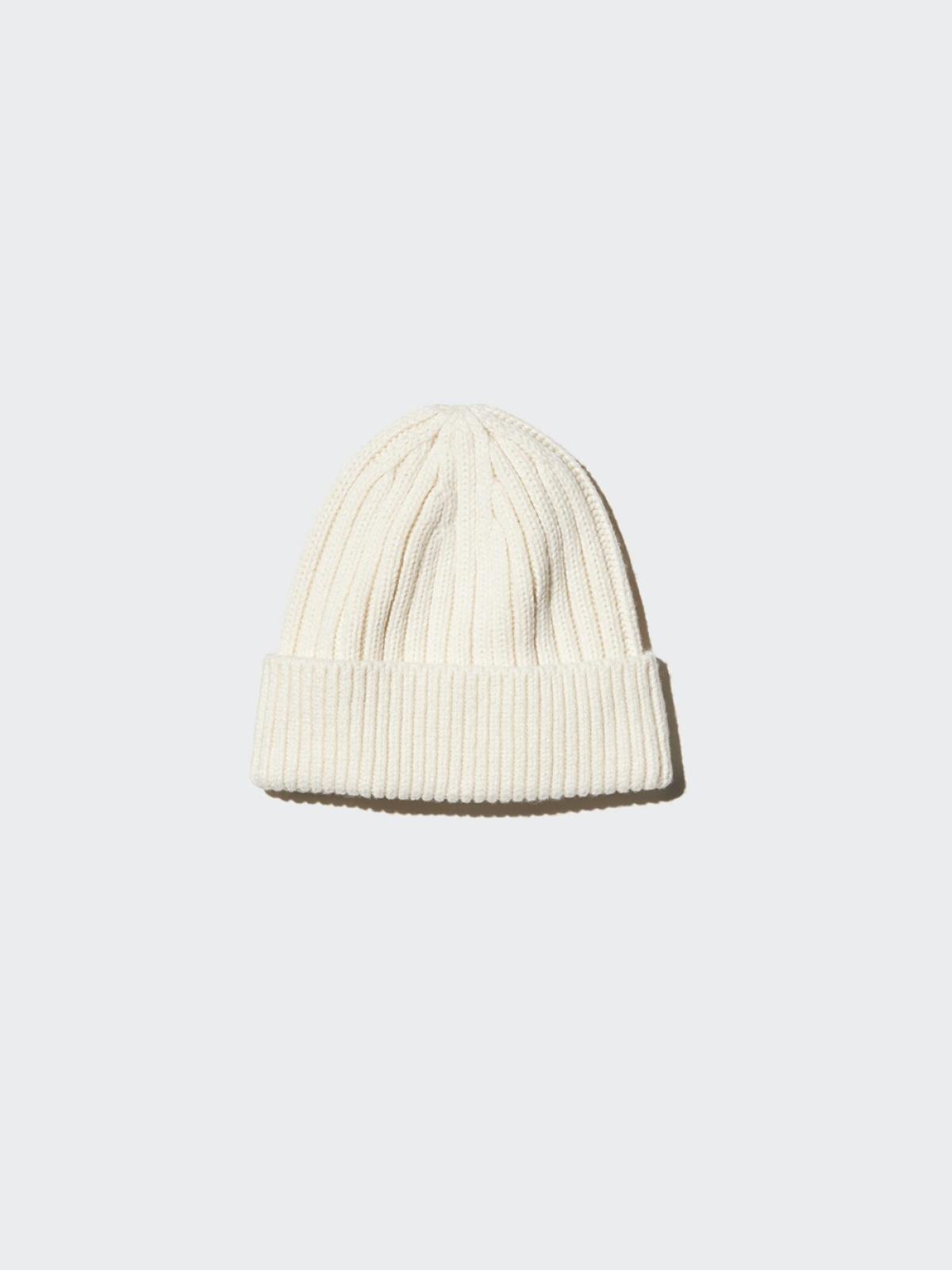 UNIQLO HEATTECH вязаная шапка утеплённая