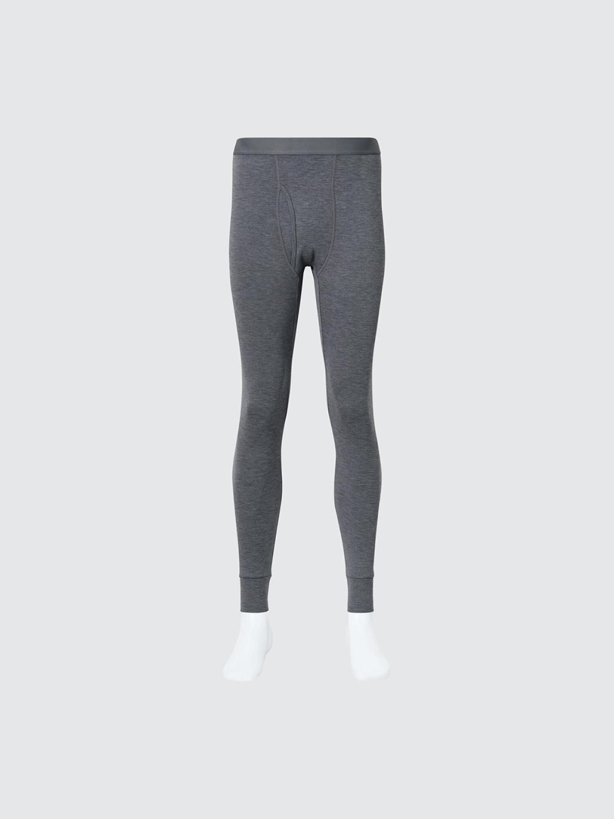 UNIQLO HEATTECH EXTRA WARM леггинсы хлопковая смесь термобельё
