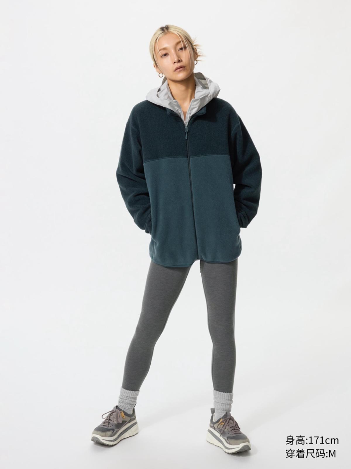 UNIQLO HEATTECH EXTRA WARM леггинсы хлопковая смесь