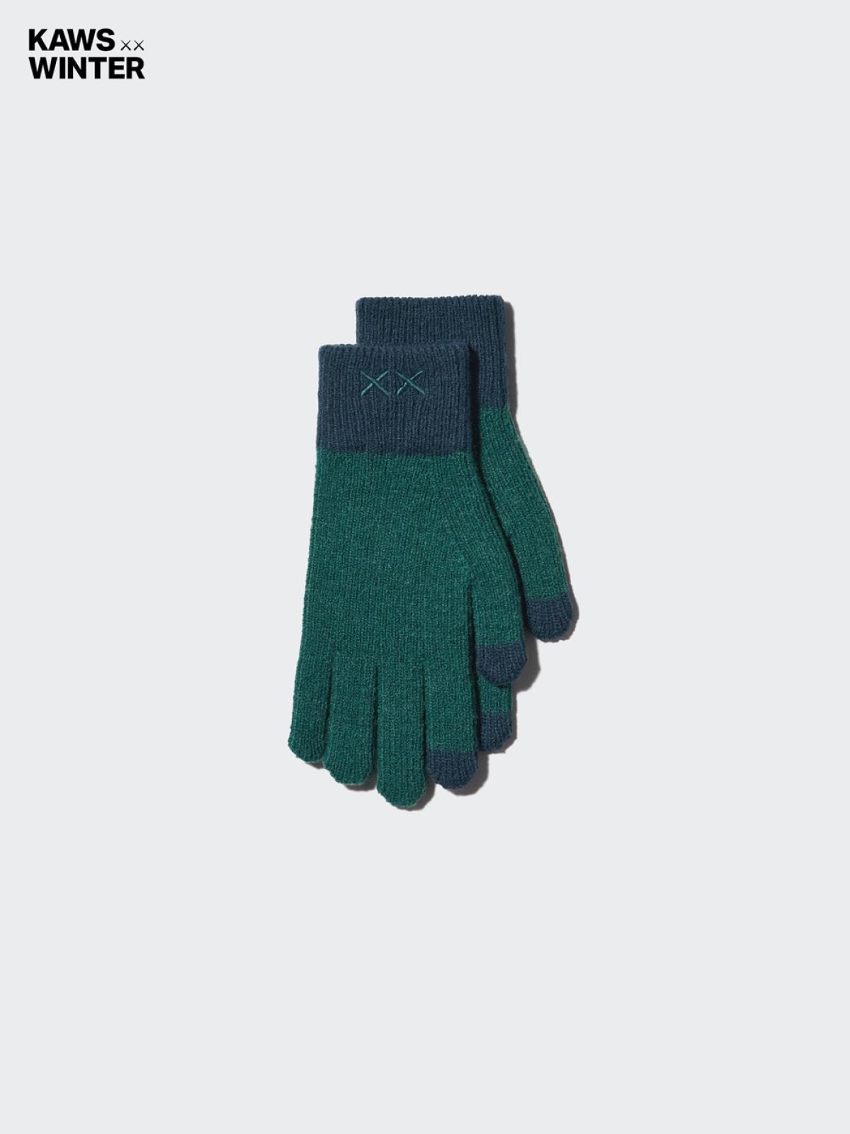 UNIQLO HEATTECH вязаные перчатки