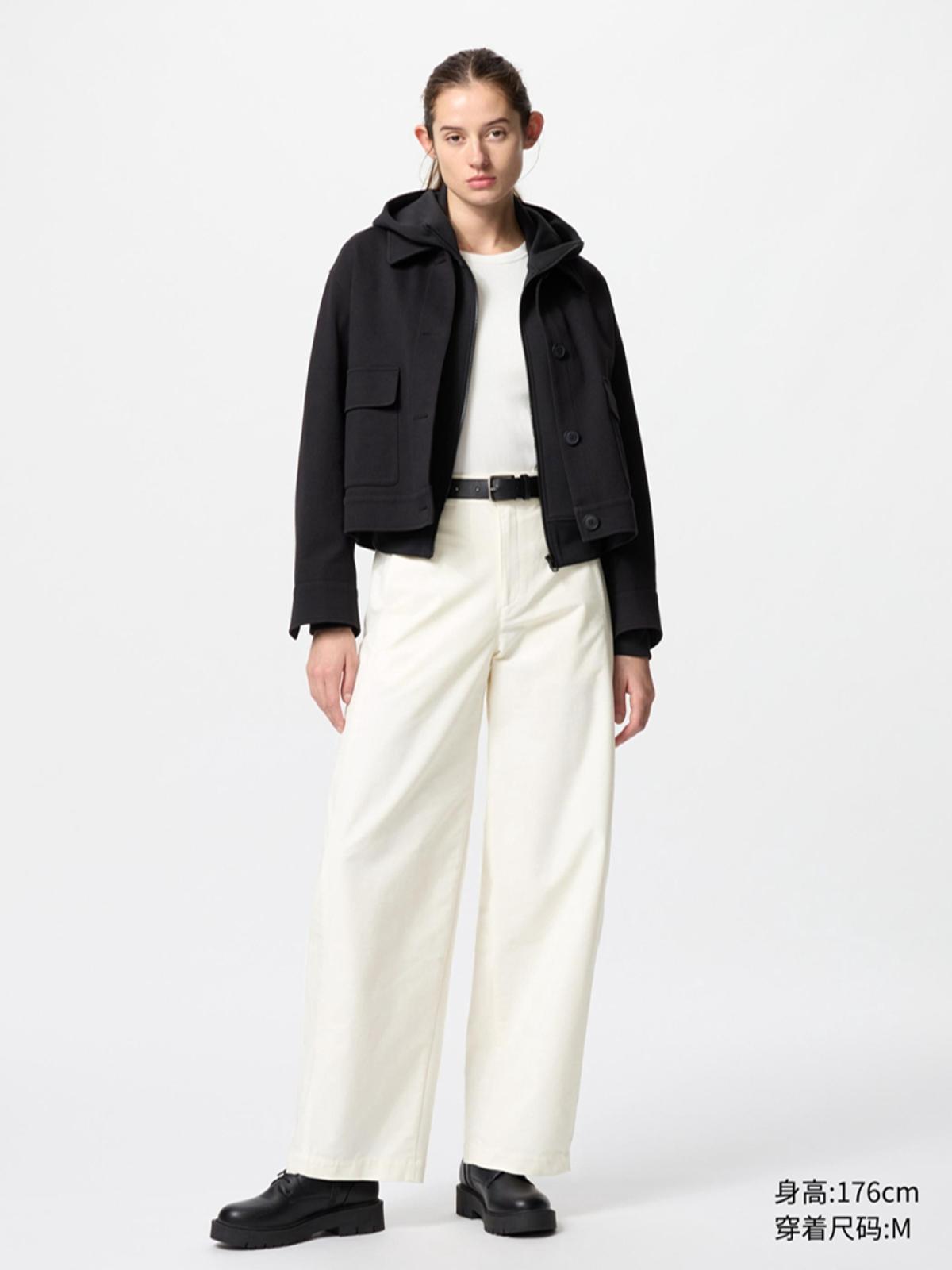 UNIQLO Джемпер объёмного силуэта, удлинённый