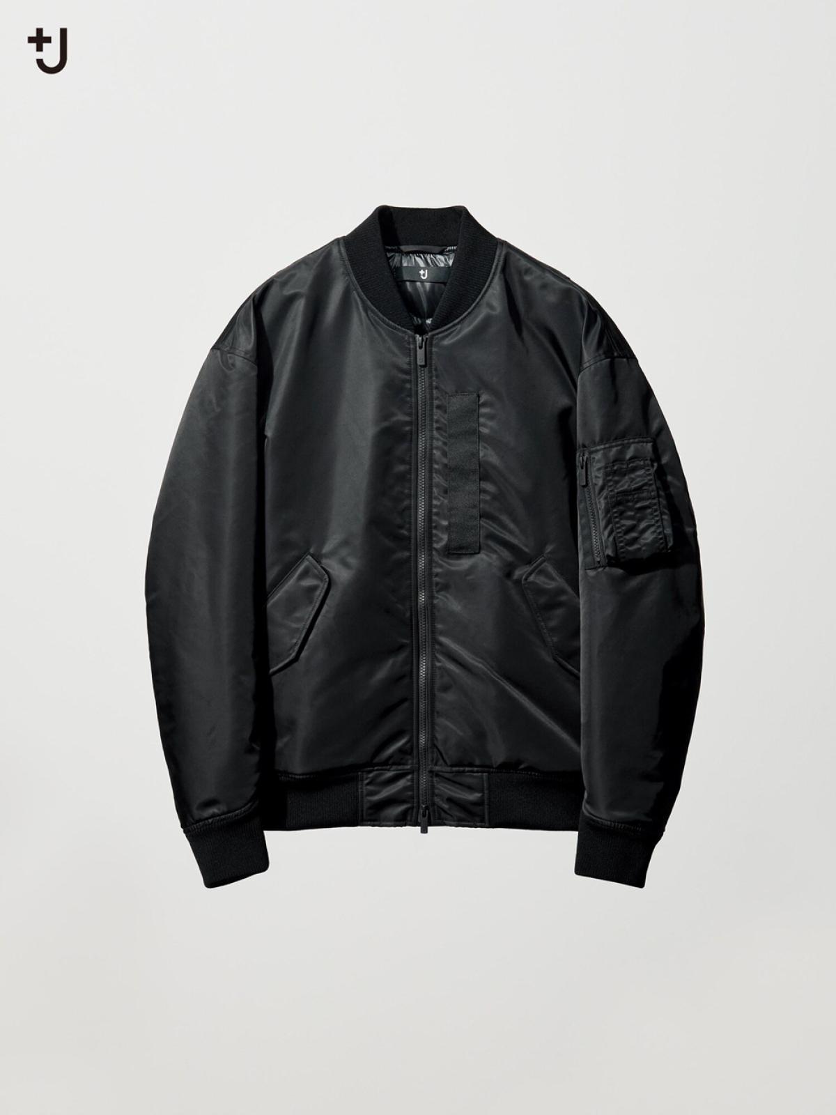 UNIQLO Лётная куртка комбинированная