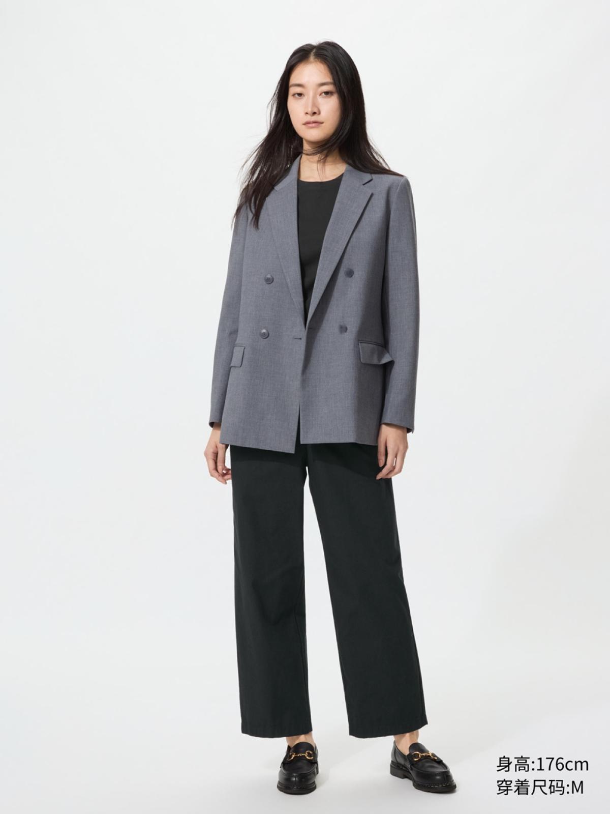 UNIQLO Хлопковые брюки укороченные, удлинённые