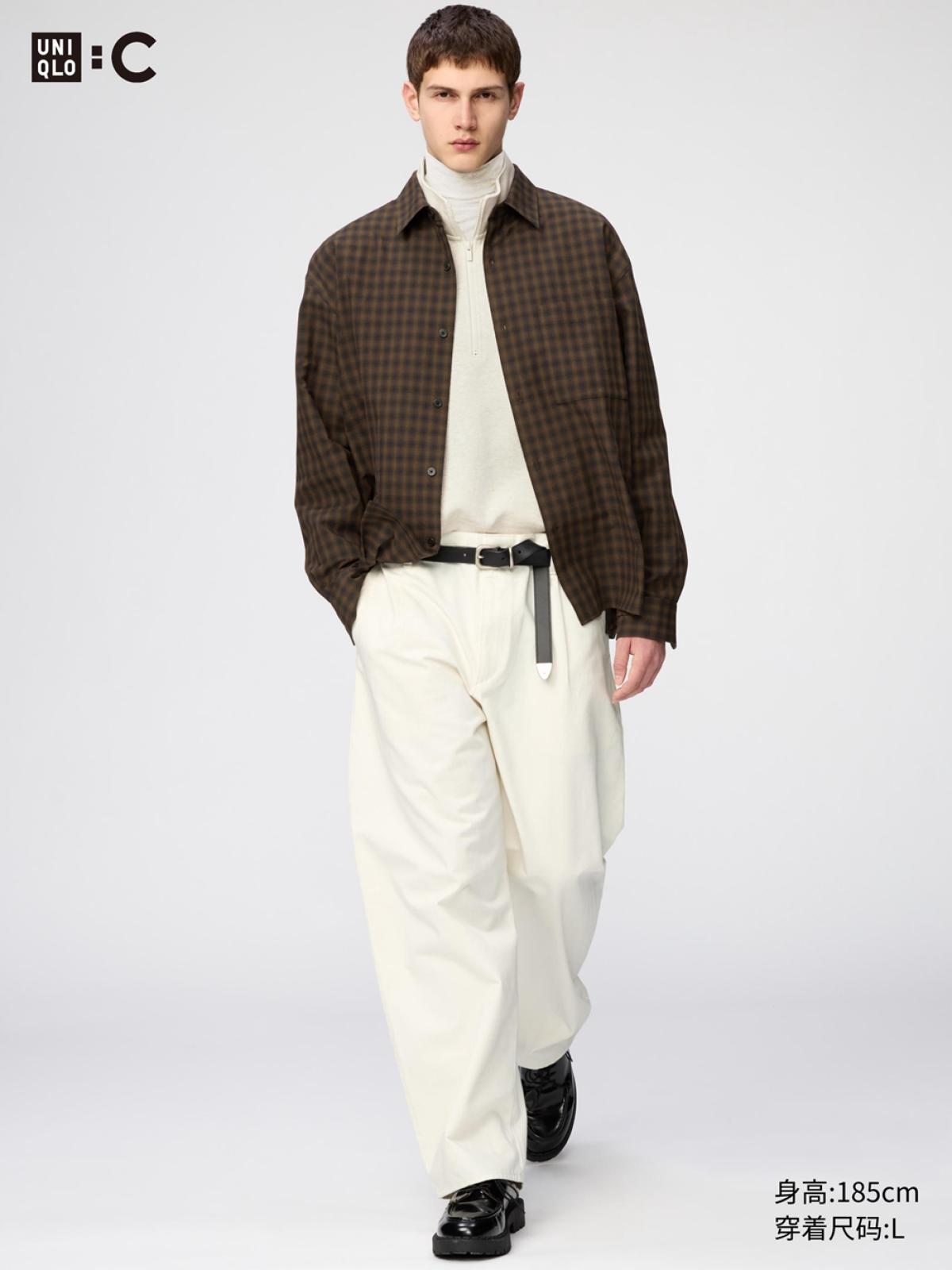 UNIQLO Брюки объёмного силуэта