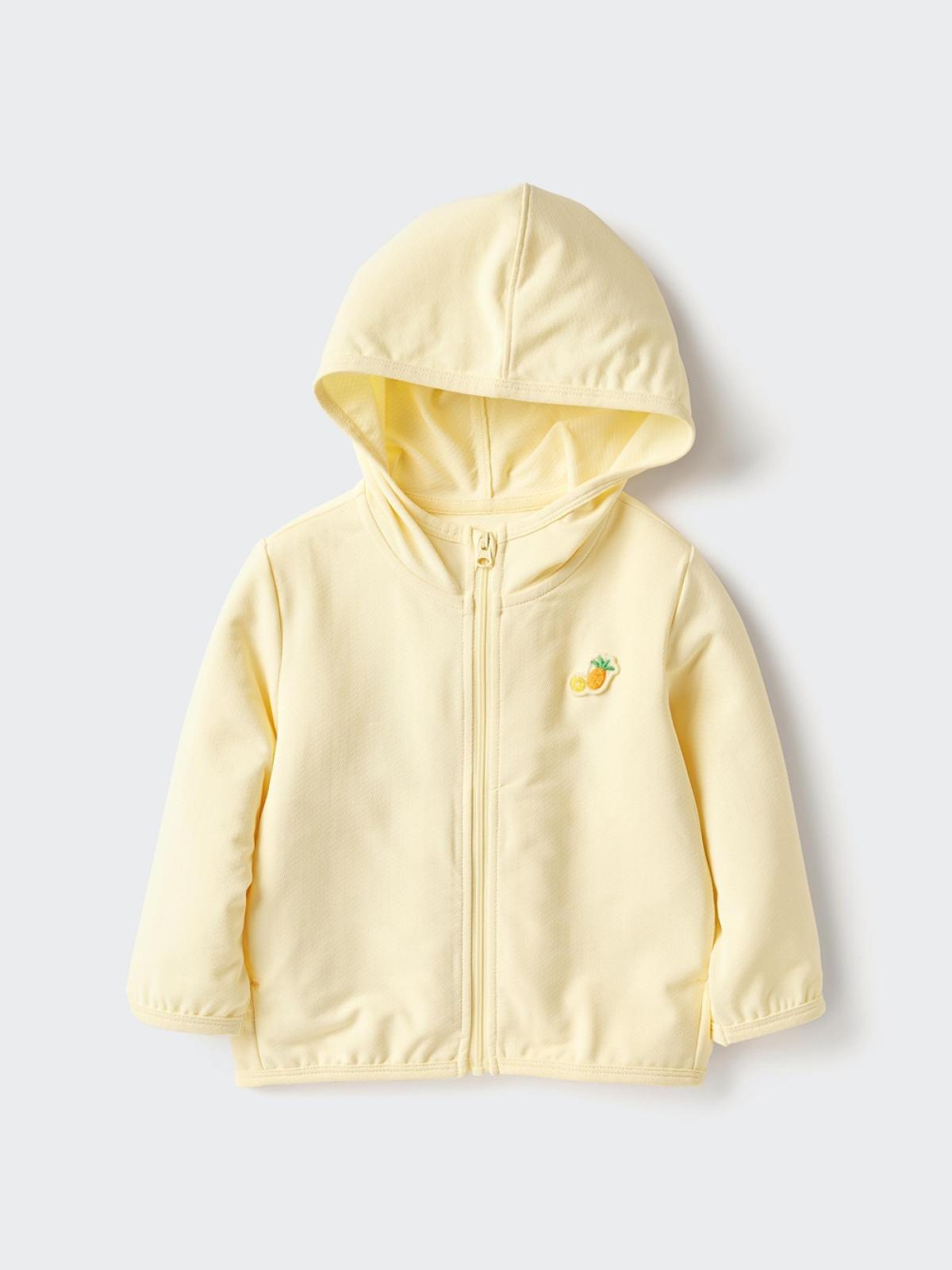 UNIQLO Кардиган сетчатый с капюшоном, с защитой от ультрафиолета