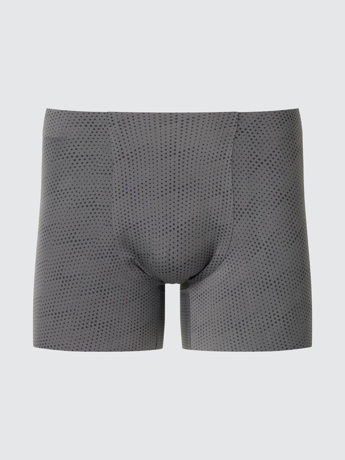 UNIQLO AIRism бесшовные трусы вязаные с принтом