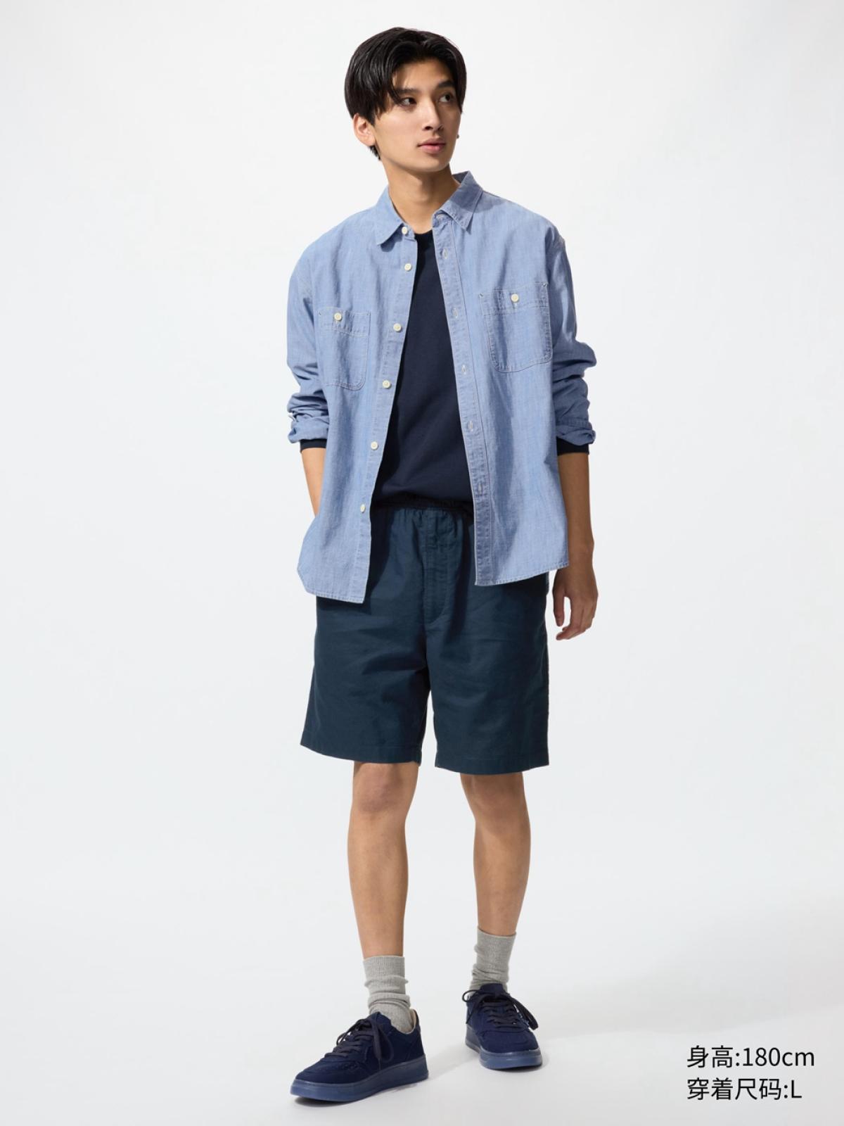 UNIQLO Шорты из льняной смеси