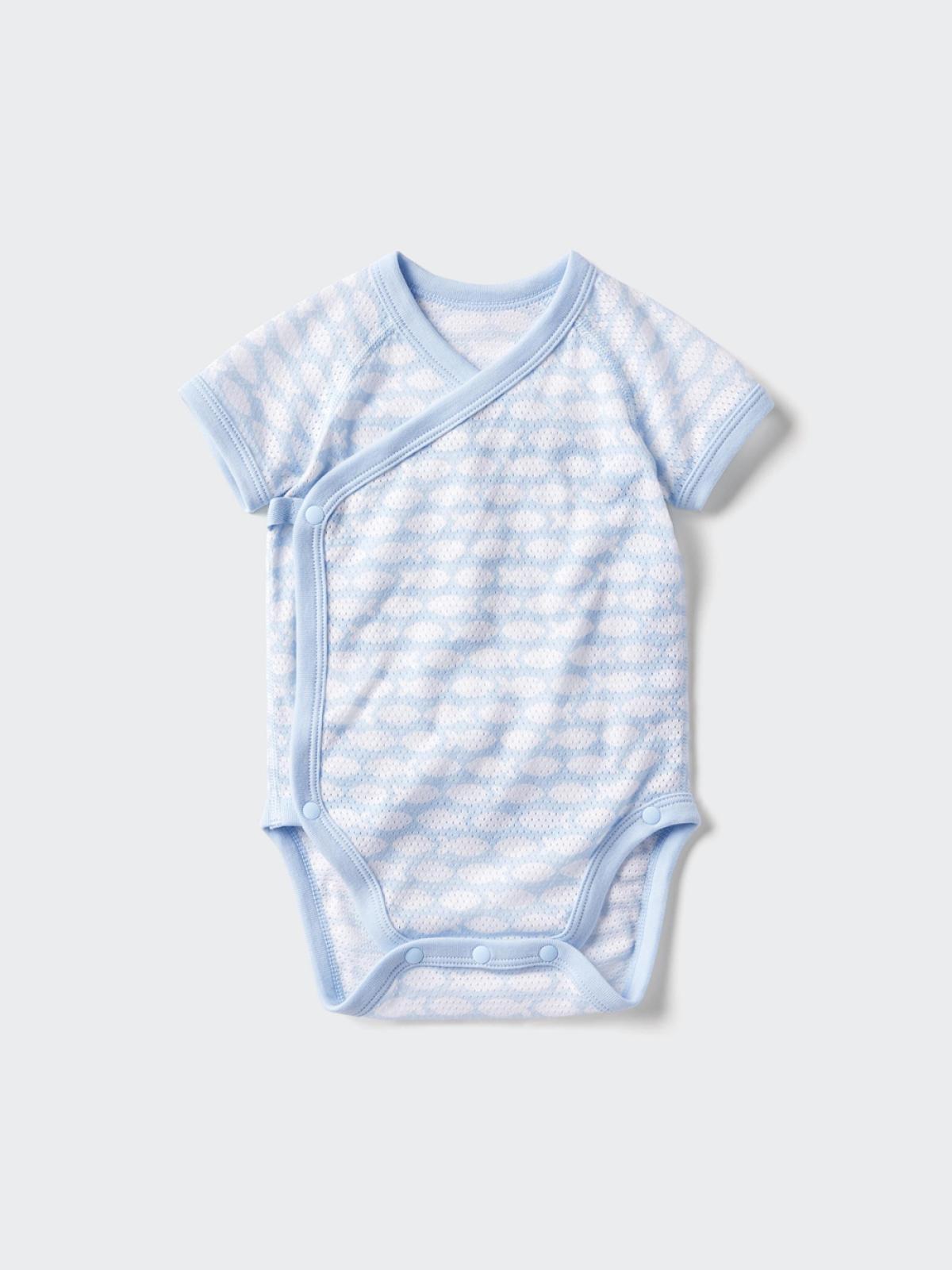 UNIQLO Боди сетчатое для малышей, короткий рукав, 1 шт