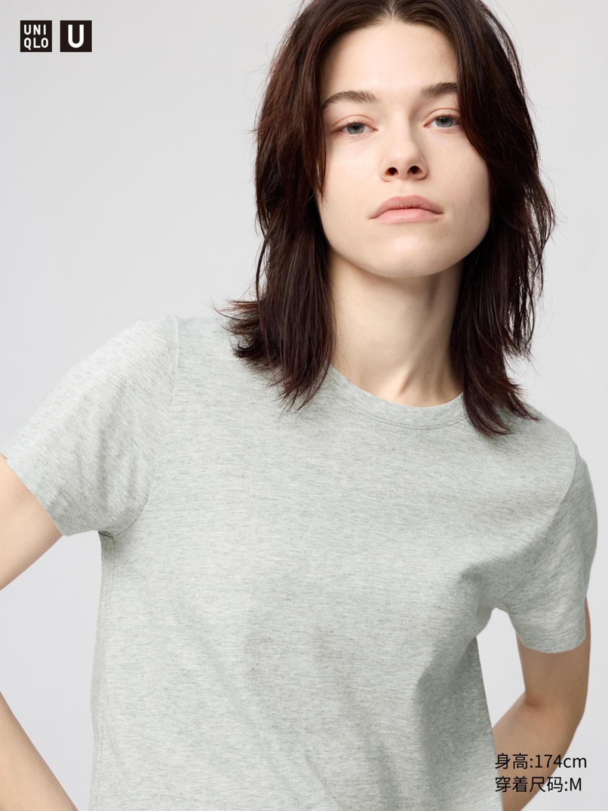 UNIQLO SUPIMA COTTON футболка с коротким рукавом