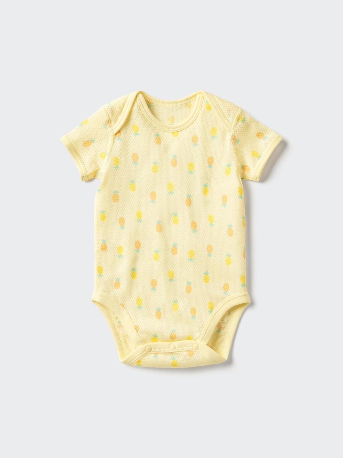 UNIQLO Боди сетчатое для малышей, короткий рукав, 1 шт
