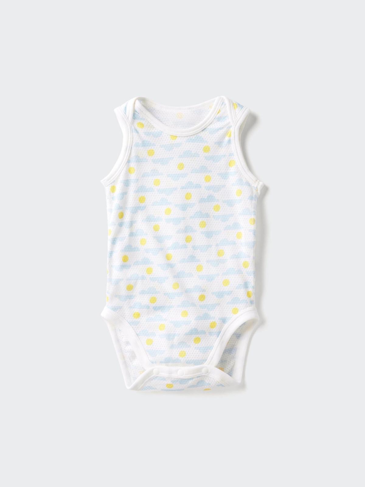 UNIQLO Боди сетчатое без рукавов, 1 шт
