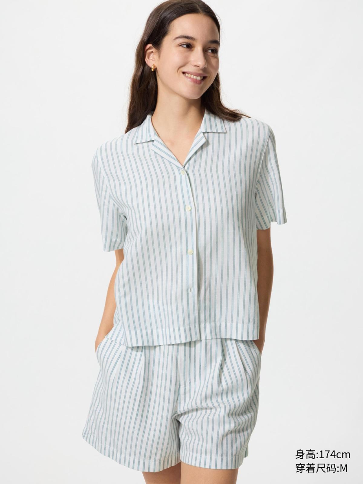 UNIQLO Шорты из хлопка и льна