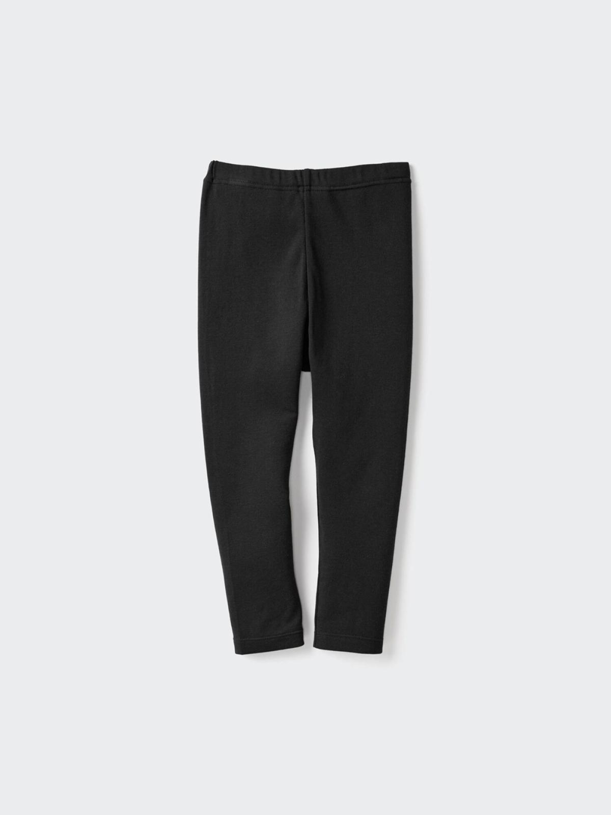 UNIQLO HEATTECH леггинсы утеплённые из хлопковой смеси