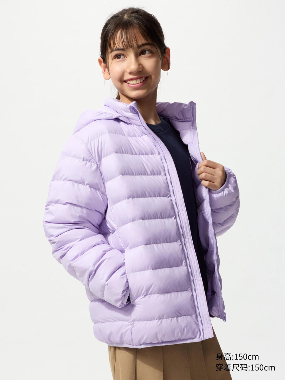 UNIQLO Куртка PUFFTECH с капюшоном, можно стирать в машине