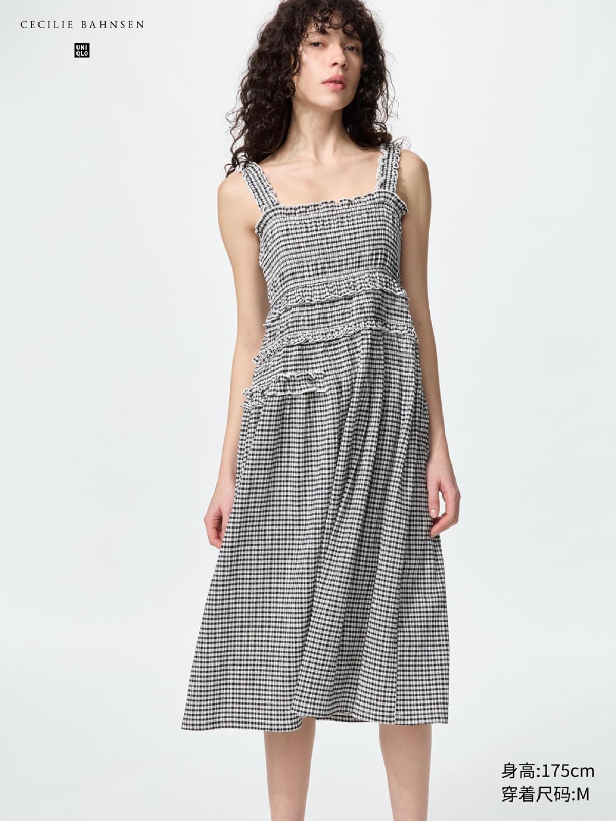 UNIQLO Платье со сборками