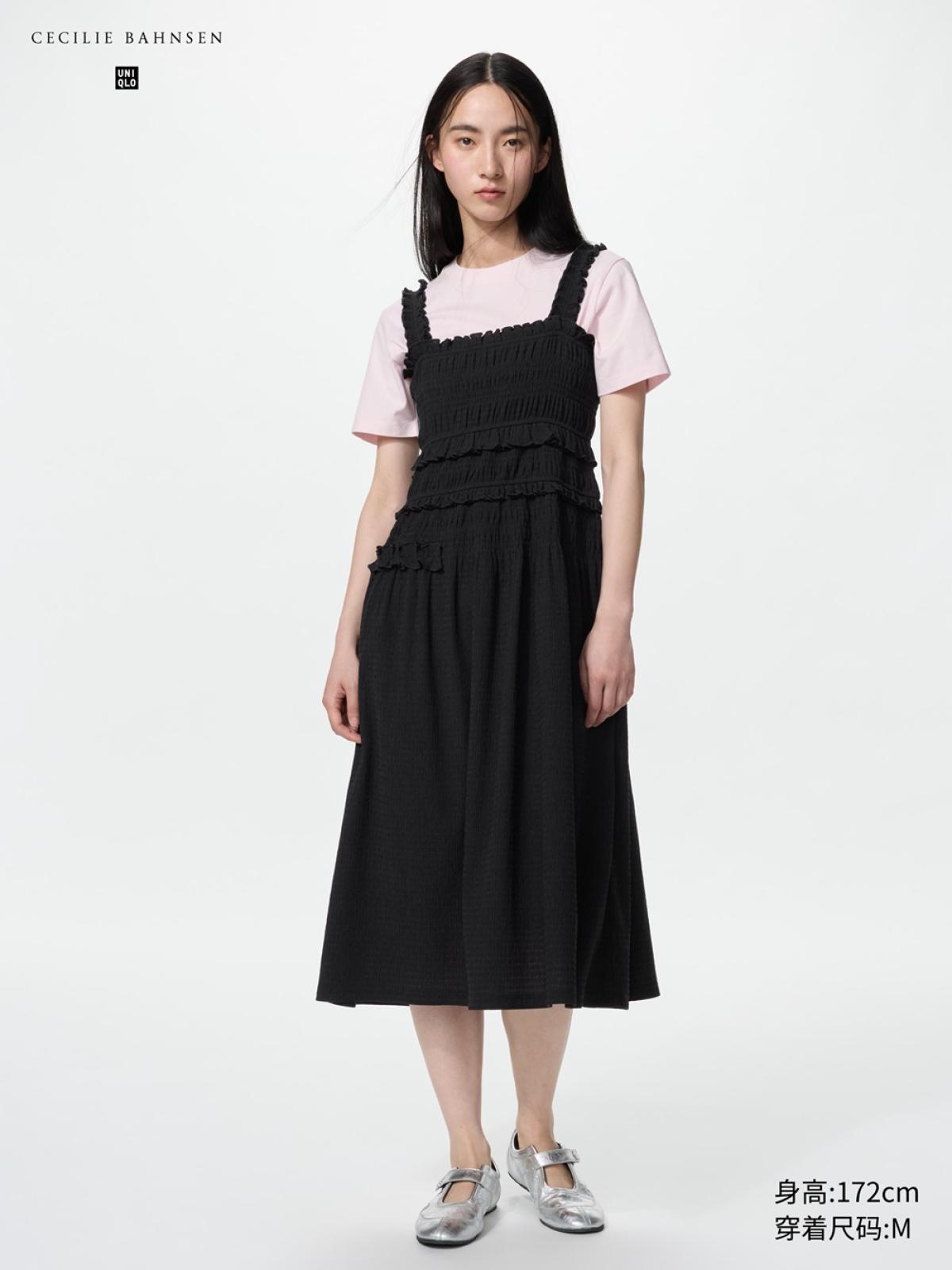 UNIQLO Платье со сборками