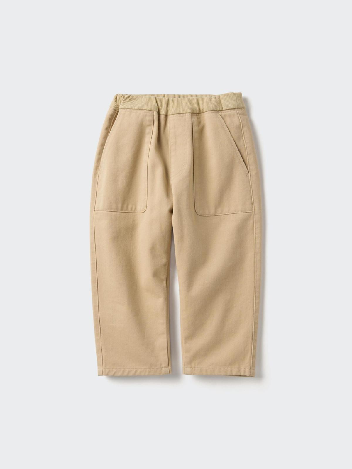 UNIQLO Брюки объёмного силуэта однотонные