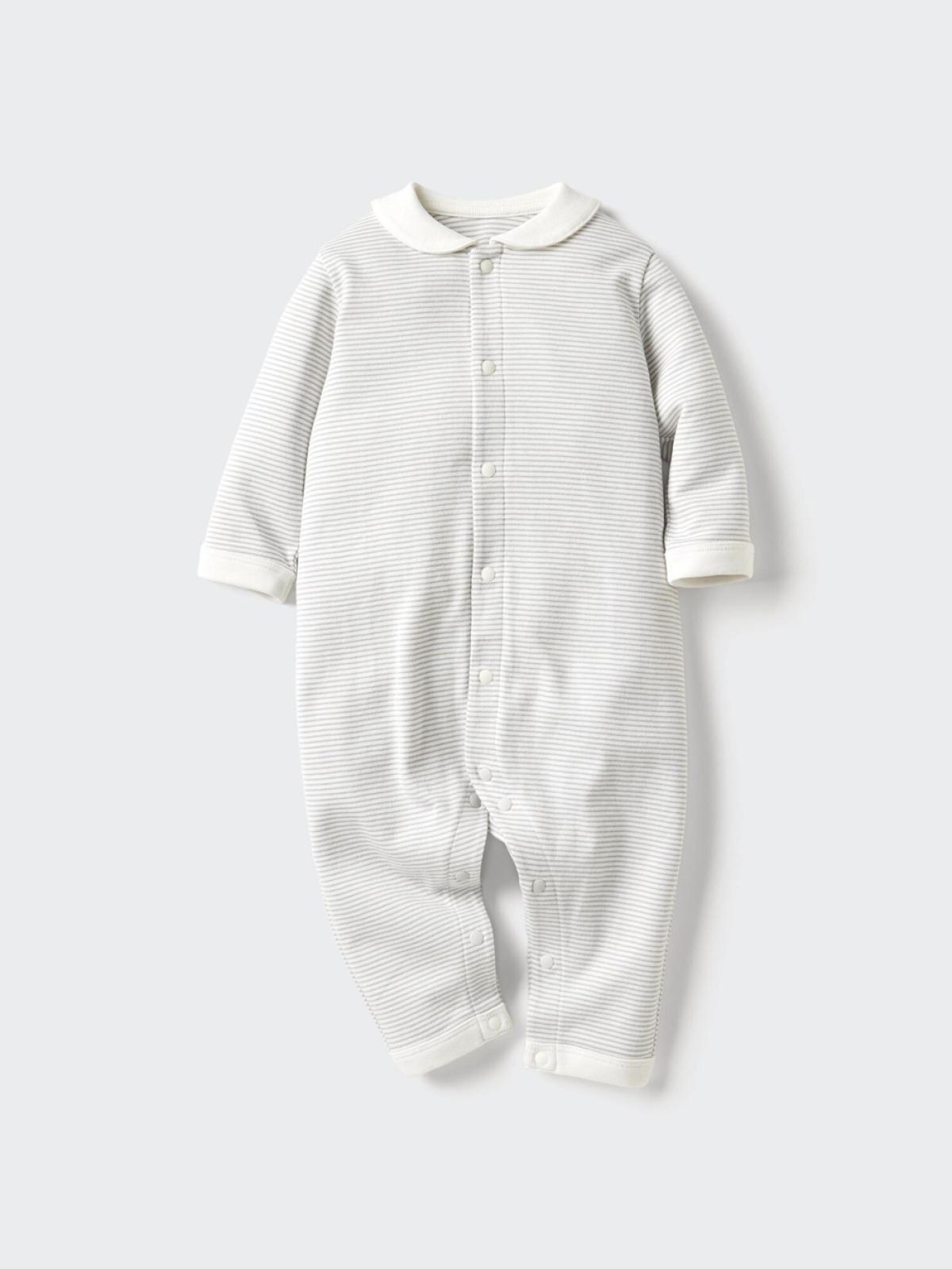 UNIQLO Боди в полоску, длинный рукав