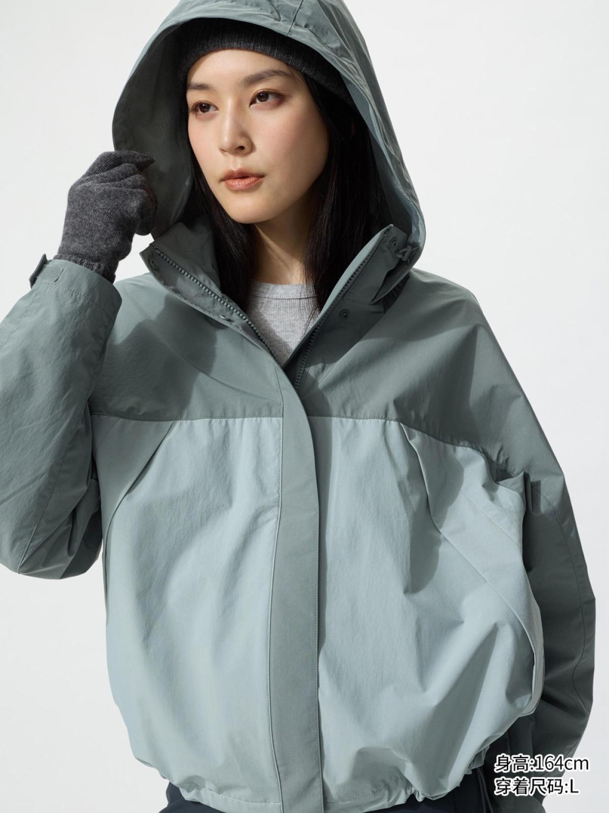 UNIQLO Куртка со стойкой, ветрозащитная