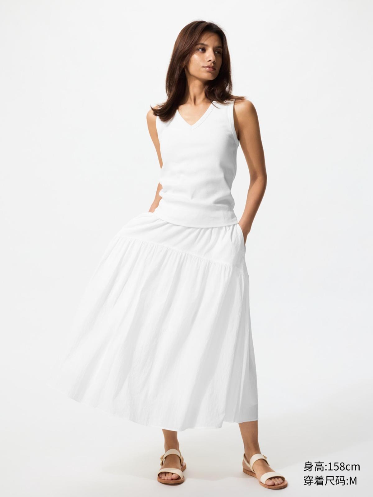 UNIQLO Юбка со сборками