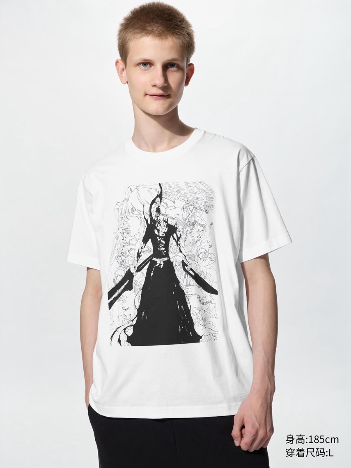 UNIQLO Манга UT, коллекция к 100-летию Shueisha, футболка с коротким рукавом