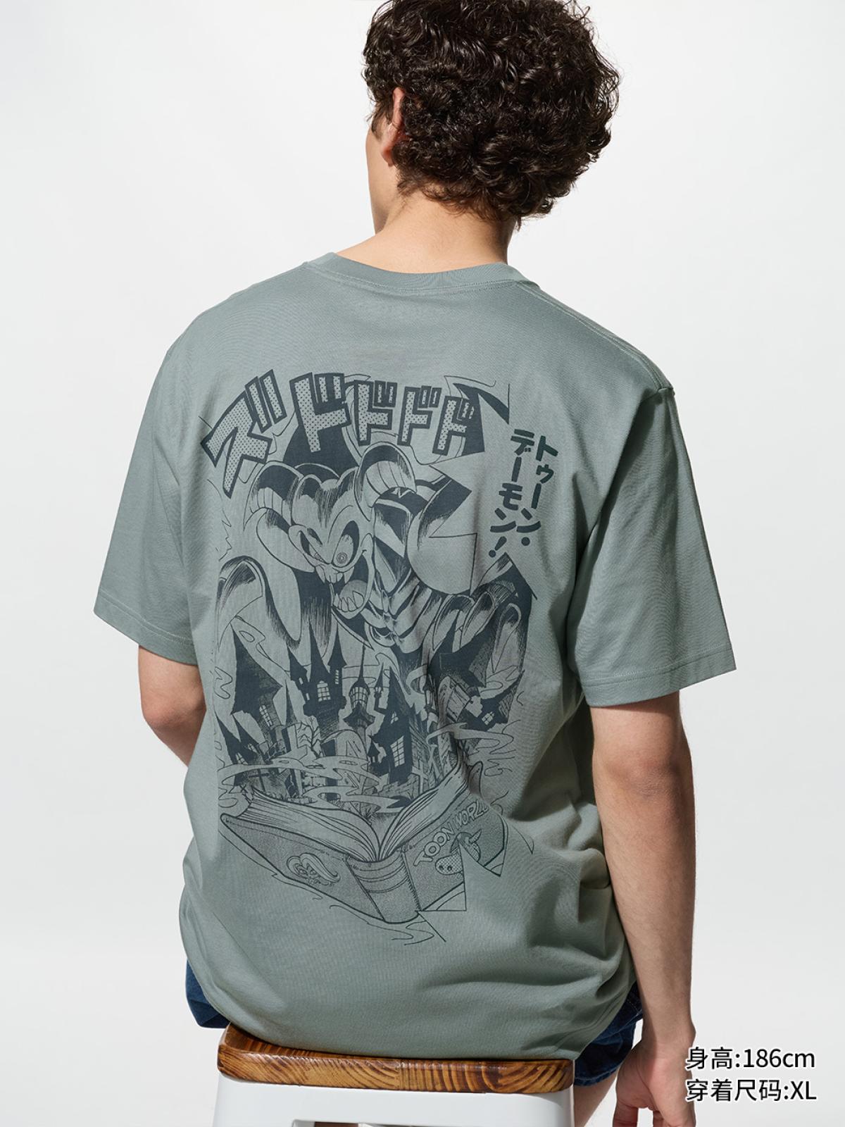 UNIQLO Манга UT, коллекция к 100-летию Shueisha, футболка с коротким рукавом
