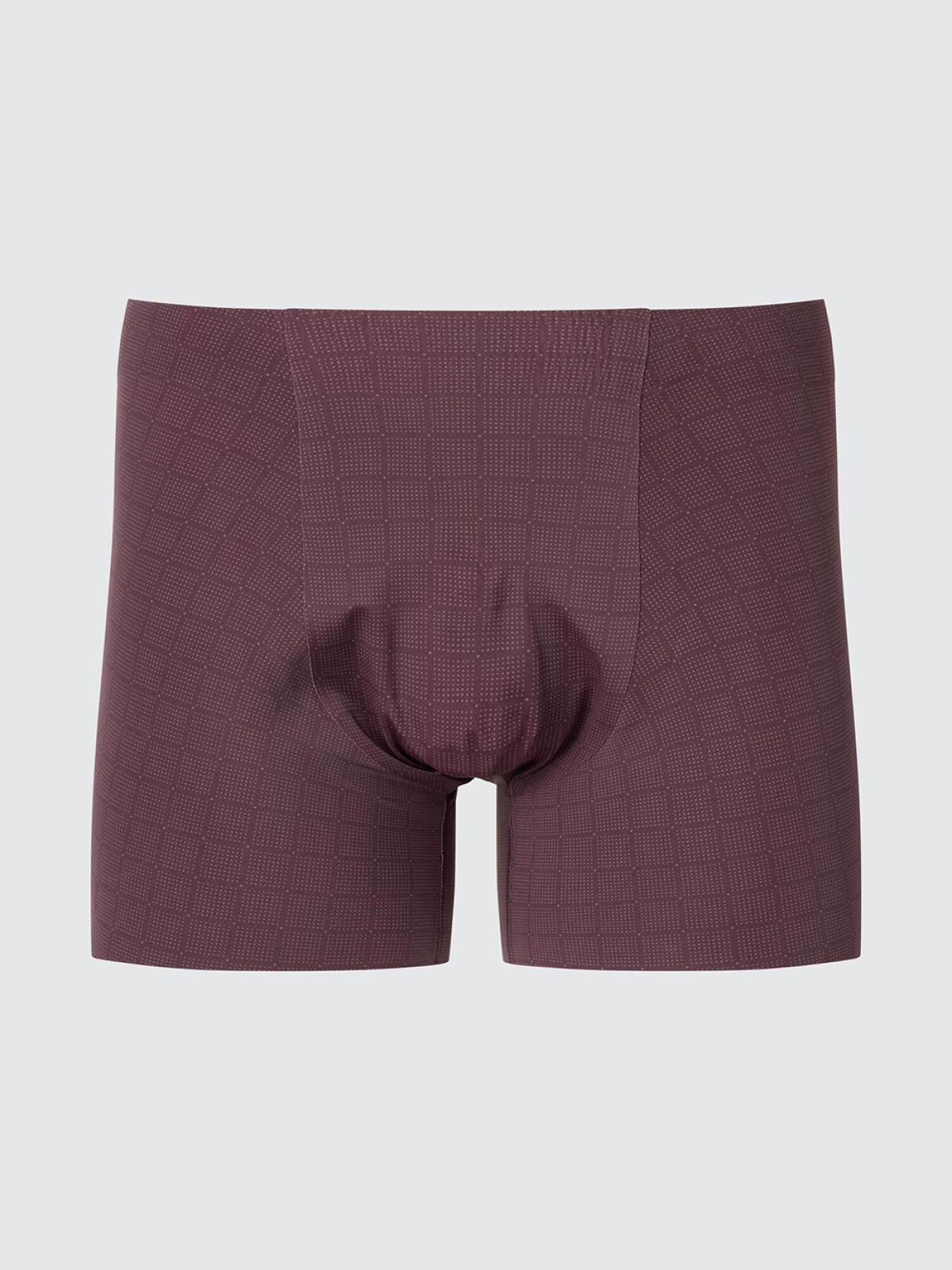 UNIQLO AIRism бесшовные трусы вязаные с принтом