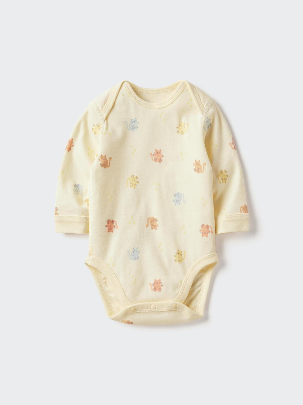 UNIQLO Боди с длинным рукавом, 1 шт