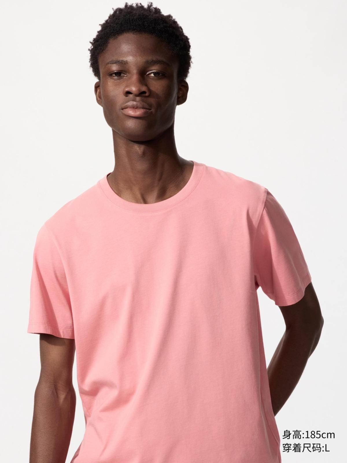 UNIQLO SUPIMA COTTON футболка с круглым вырезом