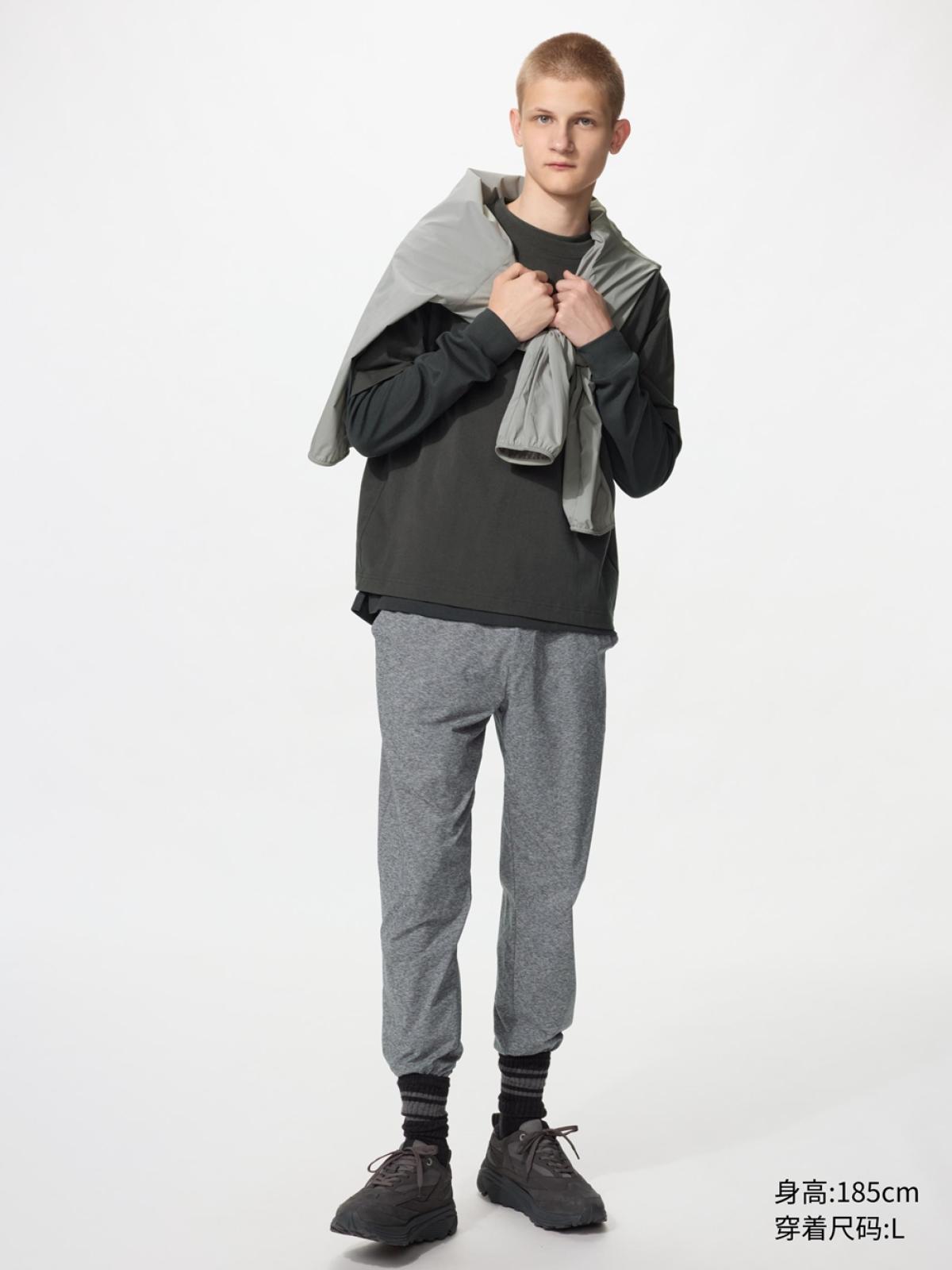 UNIQLO Спортивные брюки DRY-EX эластичные быстросохнущие