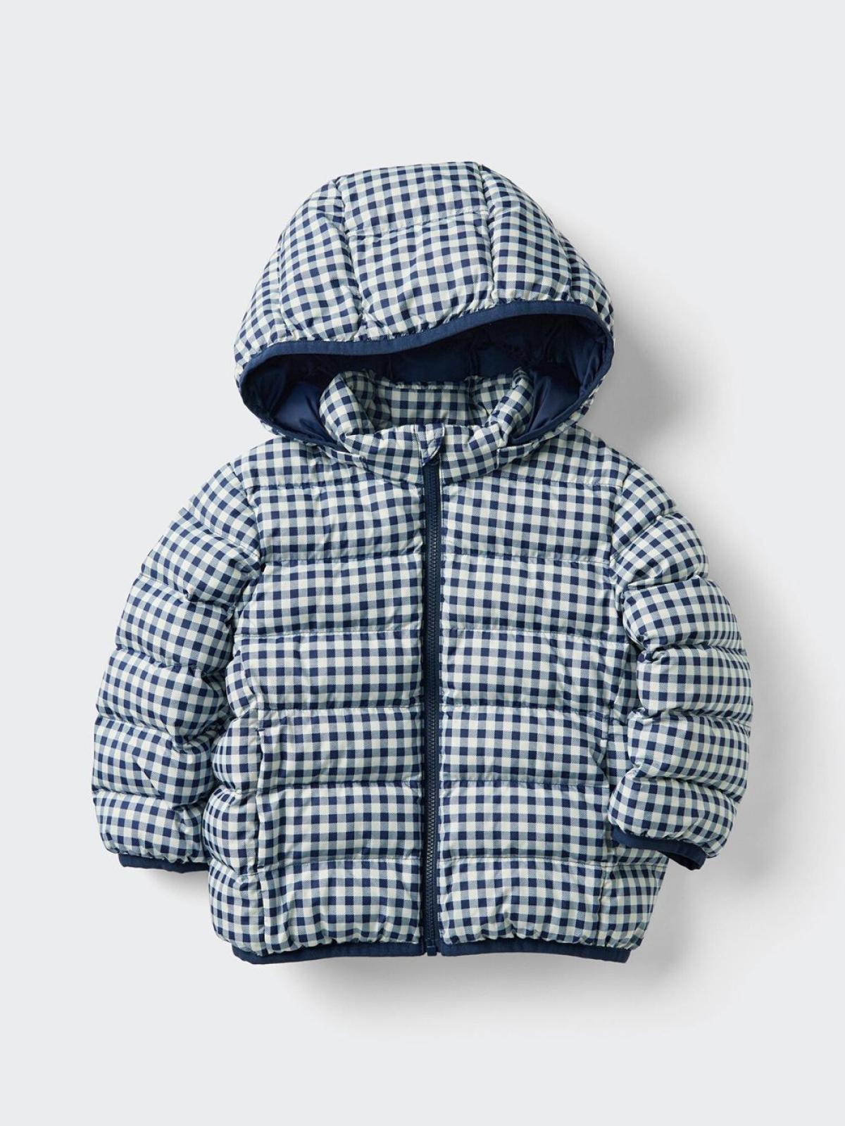 UNIQLO Куртка PUFFTECH с капюшоном на молнии, можно стирать в машине