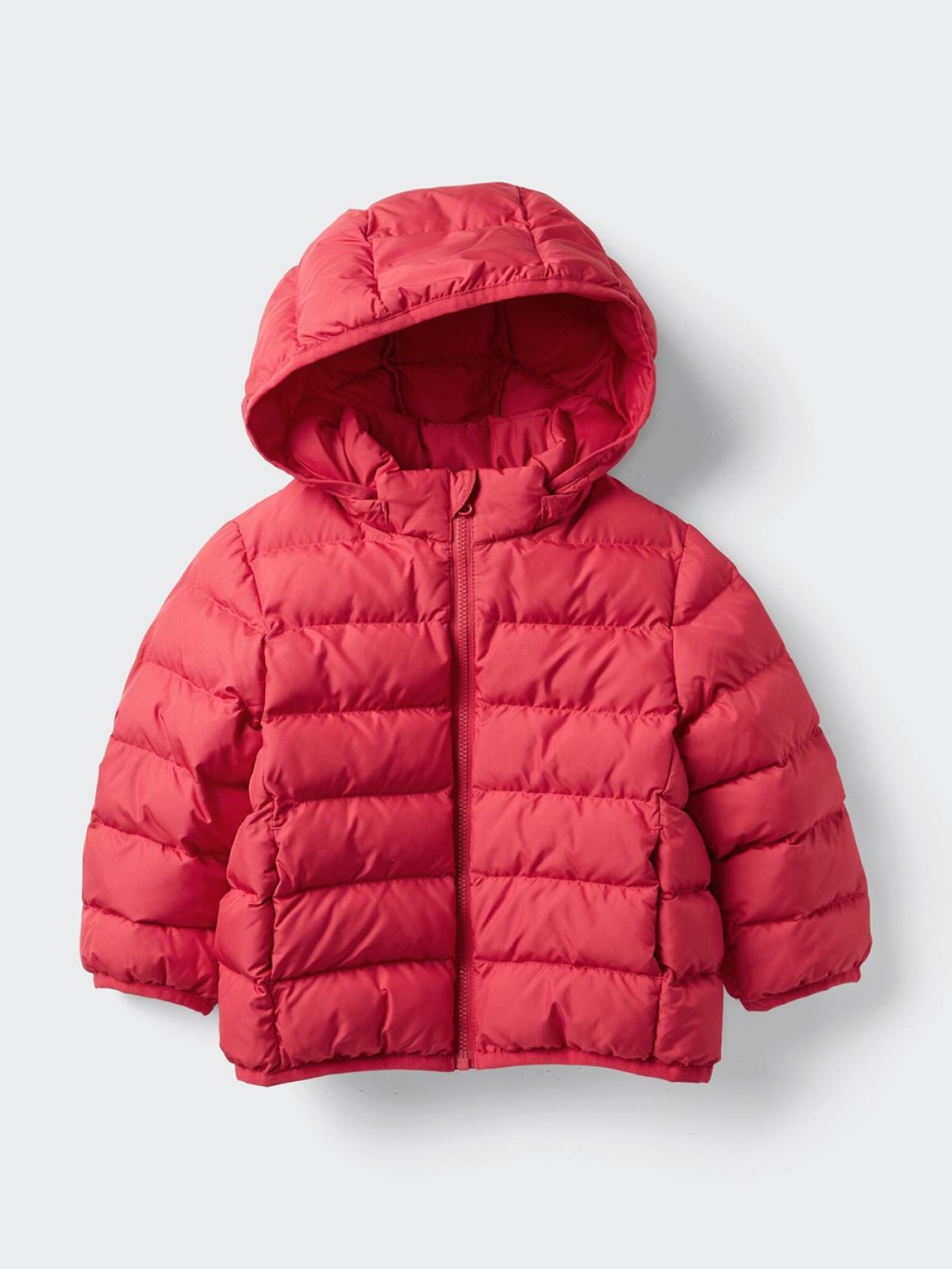 UNIQLO Куртка PUFFTECH с капюшоном на молнии, можно стирать в машине