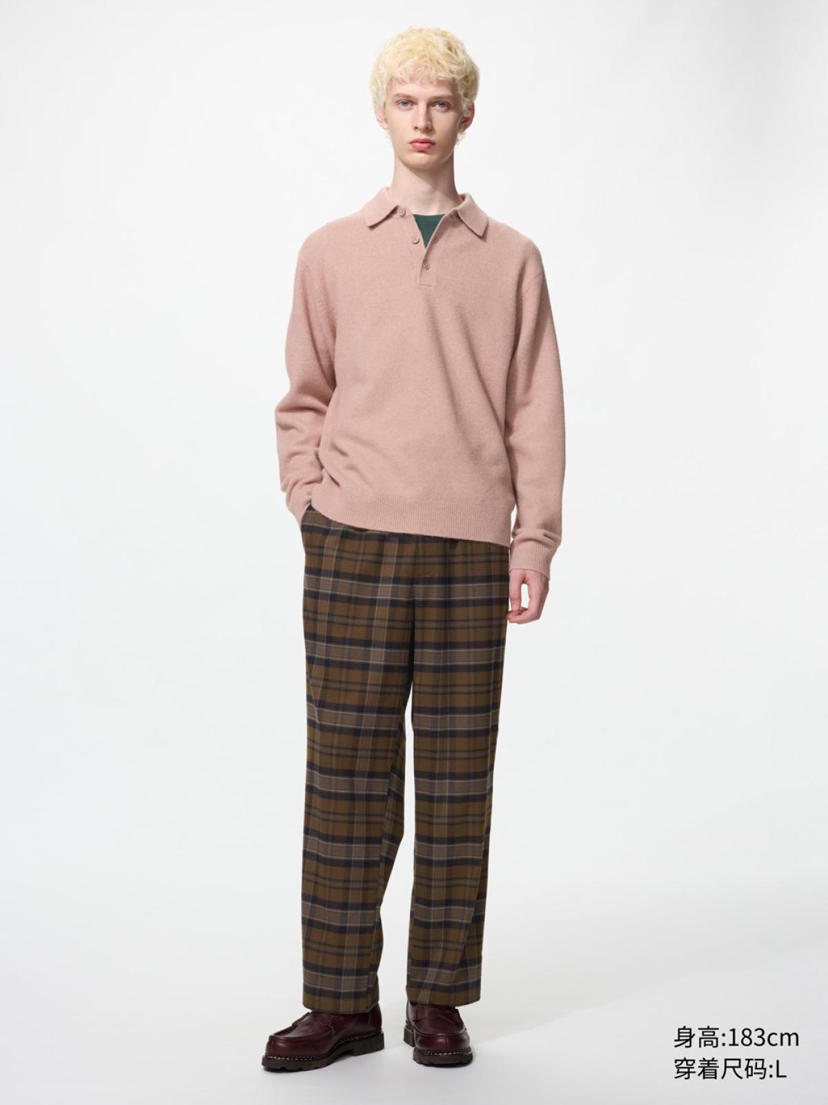 UNIQLO Брюки фланелевые укороченные