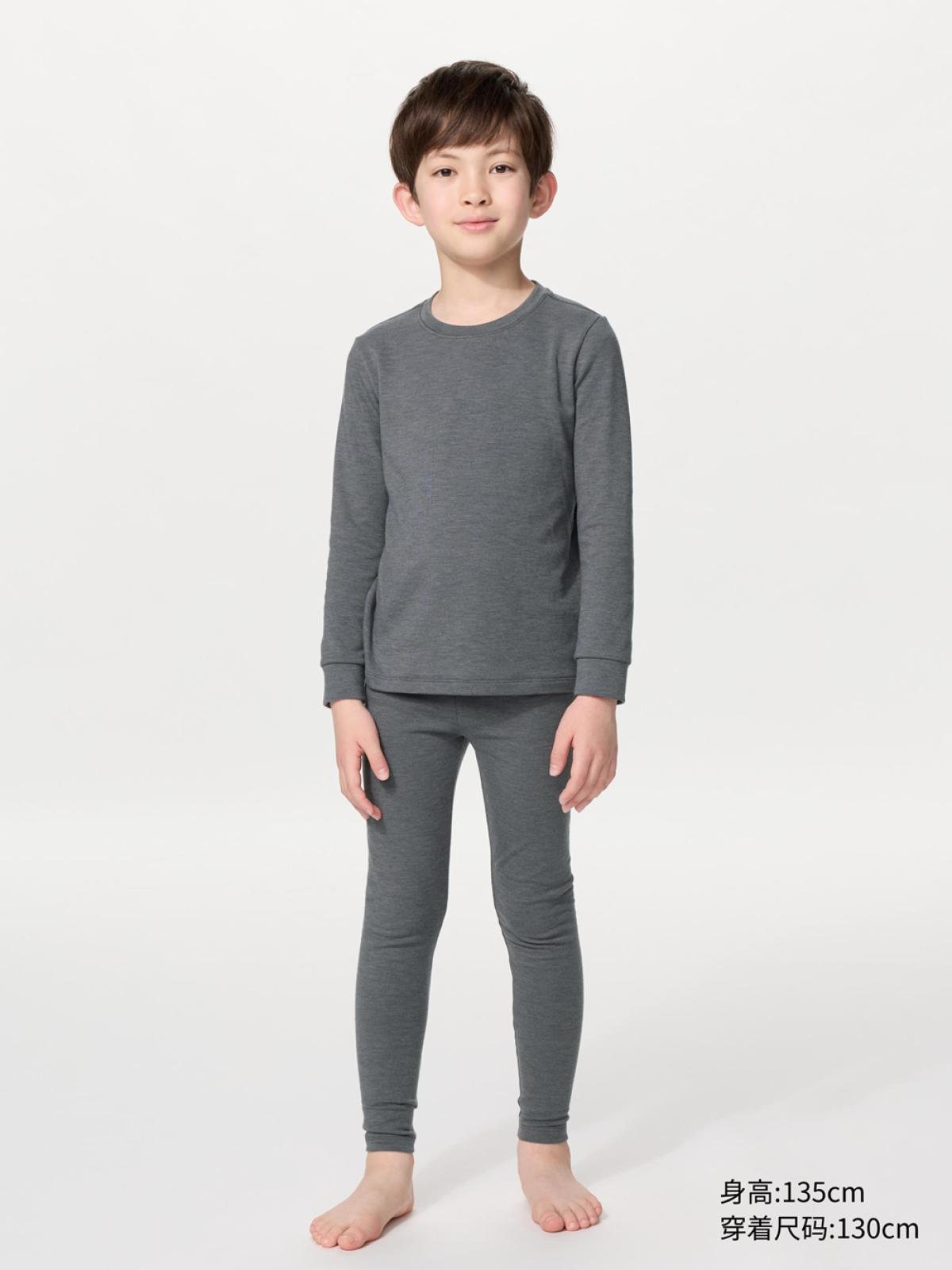 UNIQLO HEATTECH леггинсы из хлопковой смеси