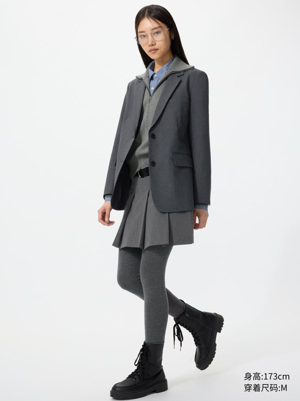 UNIQLO HEATTECH леггинсы, 6% кашемир