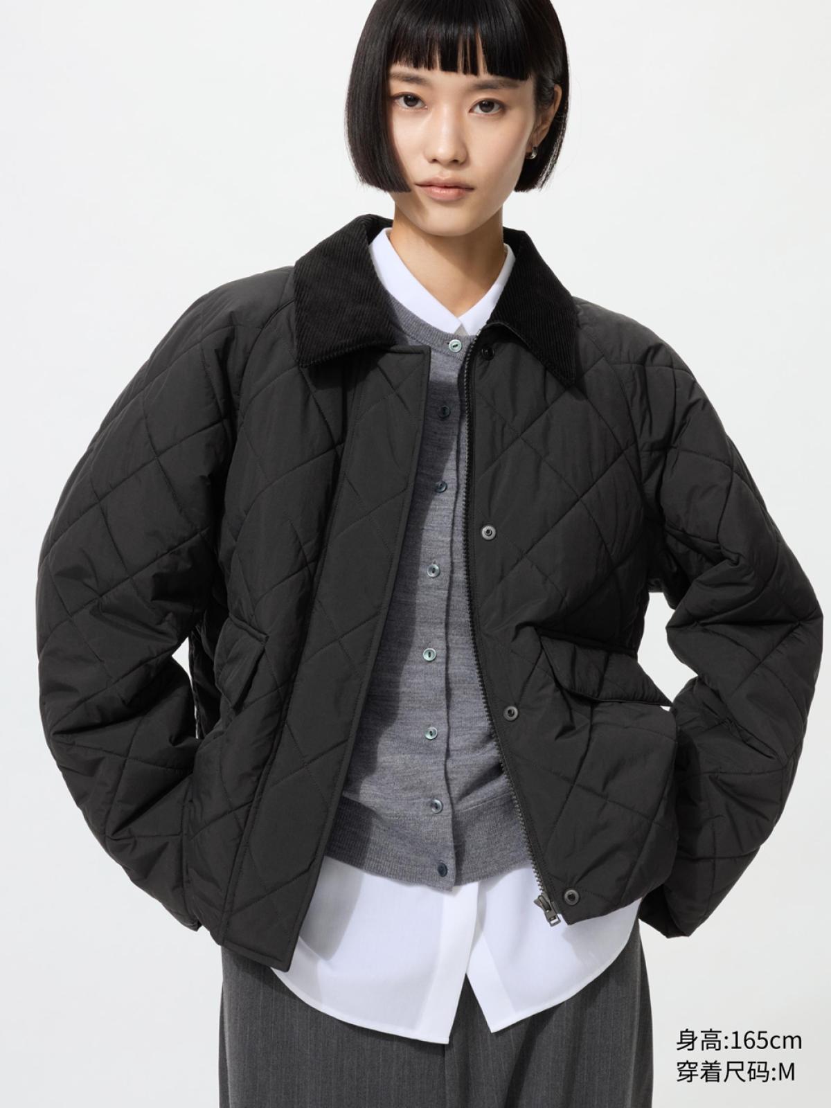 UNIQLO Утеплённая короткая куртка